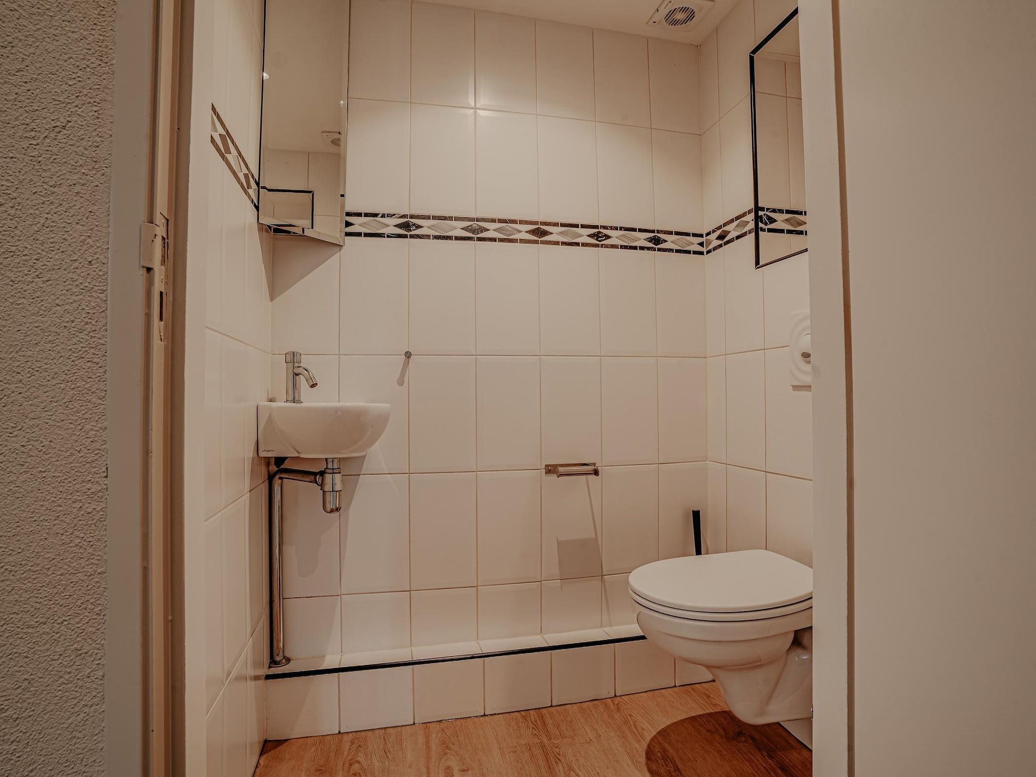 De badkamer van Waterpark de Meerparel 5 in Uitgeest