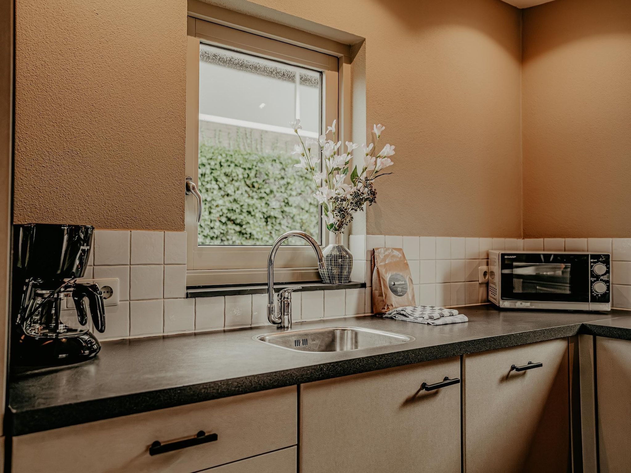 De keuken van Waterpark de Meerparel 5 in Uitgeest