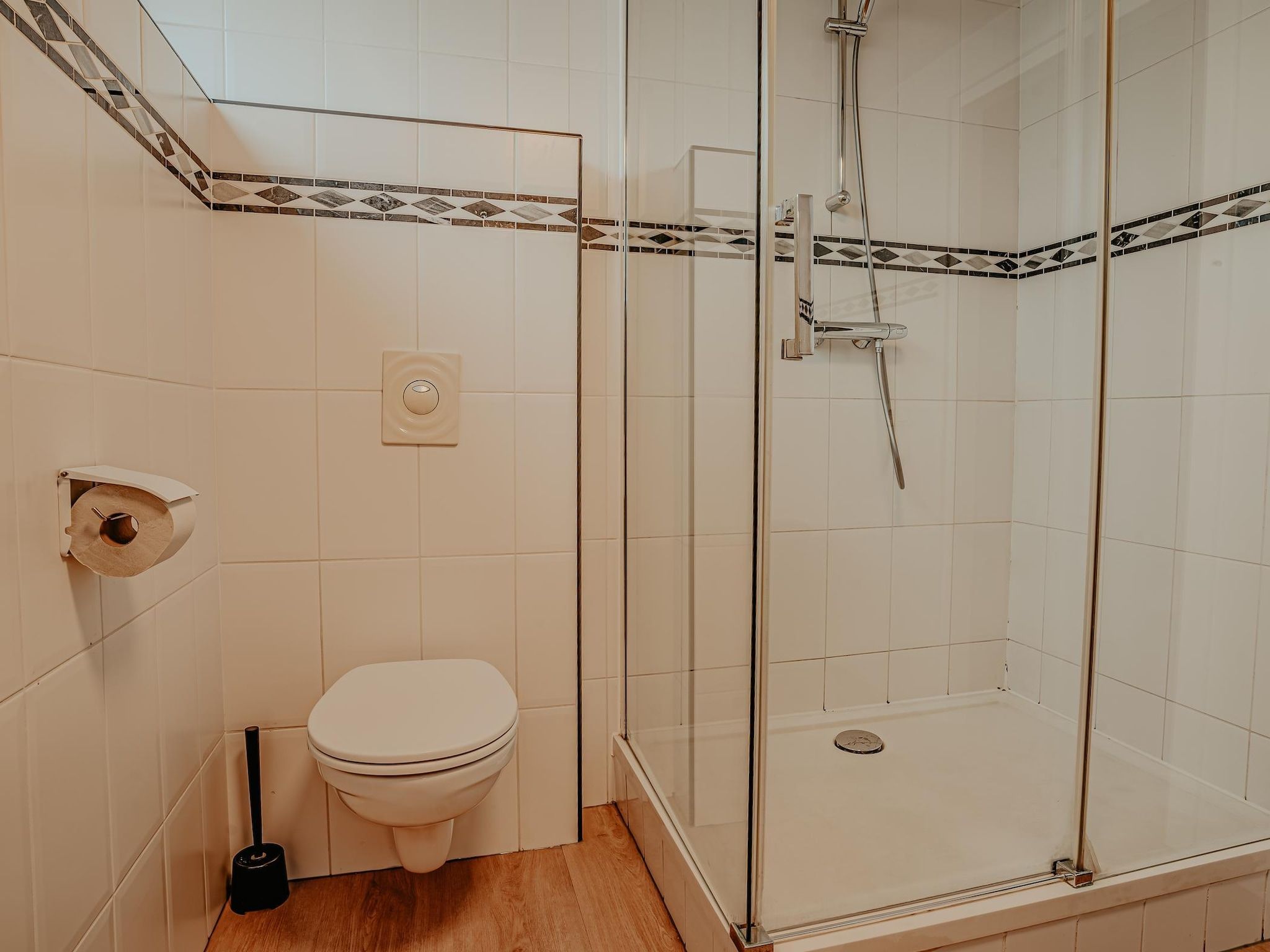 De badkamer van Waterpark de Meerparel 5 in Uitgeest