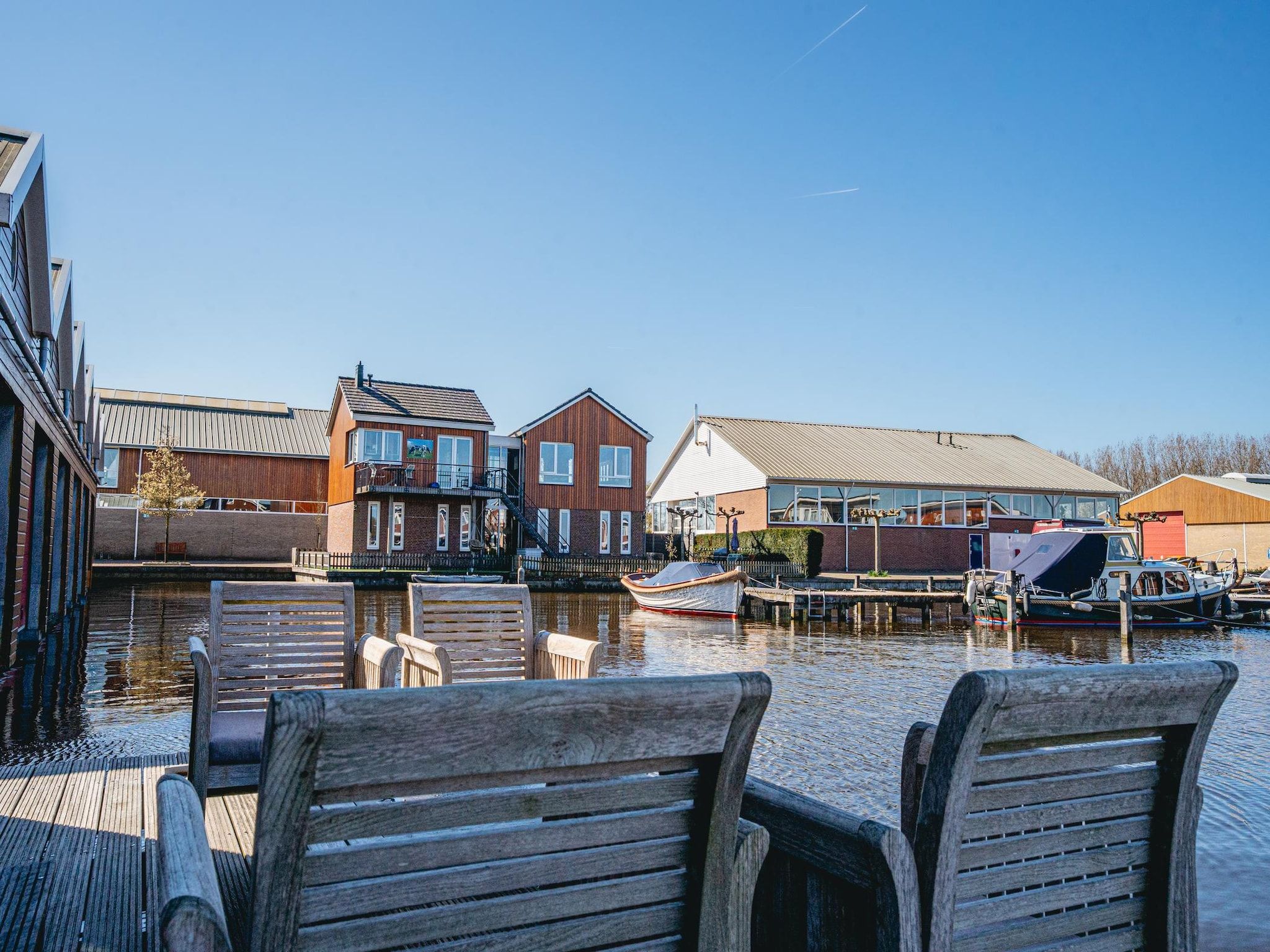 Het uitzicht vanaf Waterpark de Meerparel 5 in Uitgeest