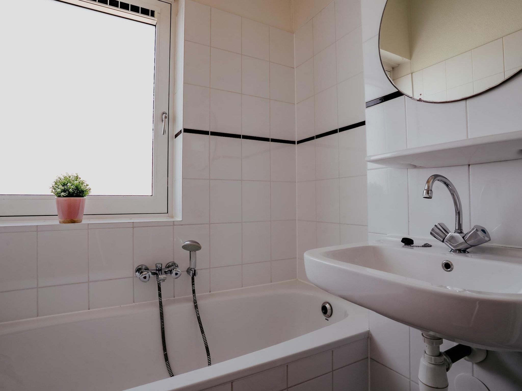 De badkamer van Waterpark de MeerParel 3 in Uitgeest