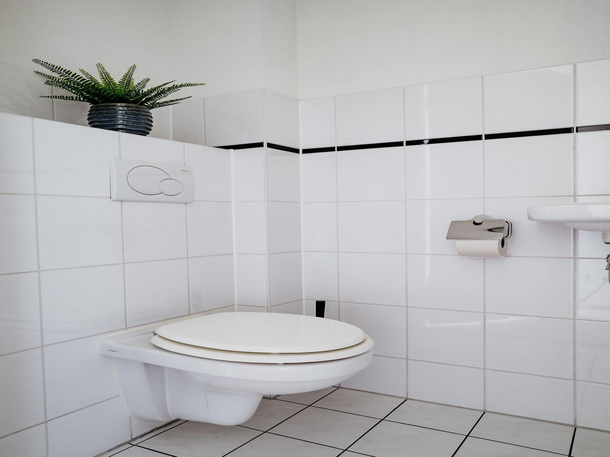 De badkamer van Waterpark de MeerParel 3 in Uitgeest