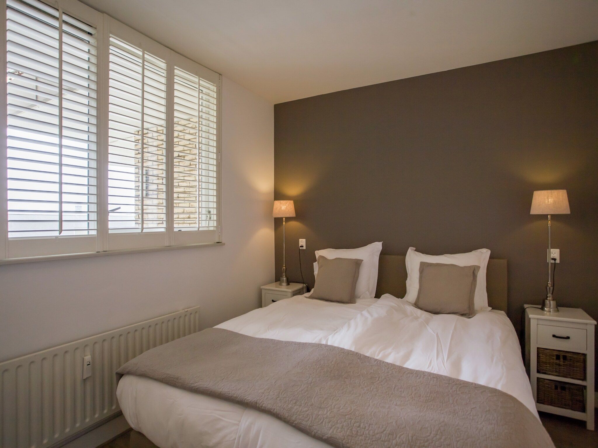 Een slaapkamer van Zeearend Boulevard in Noordwijk