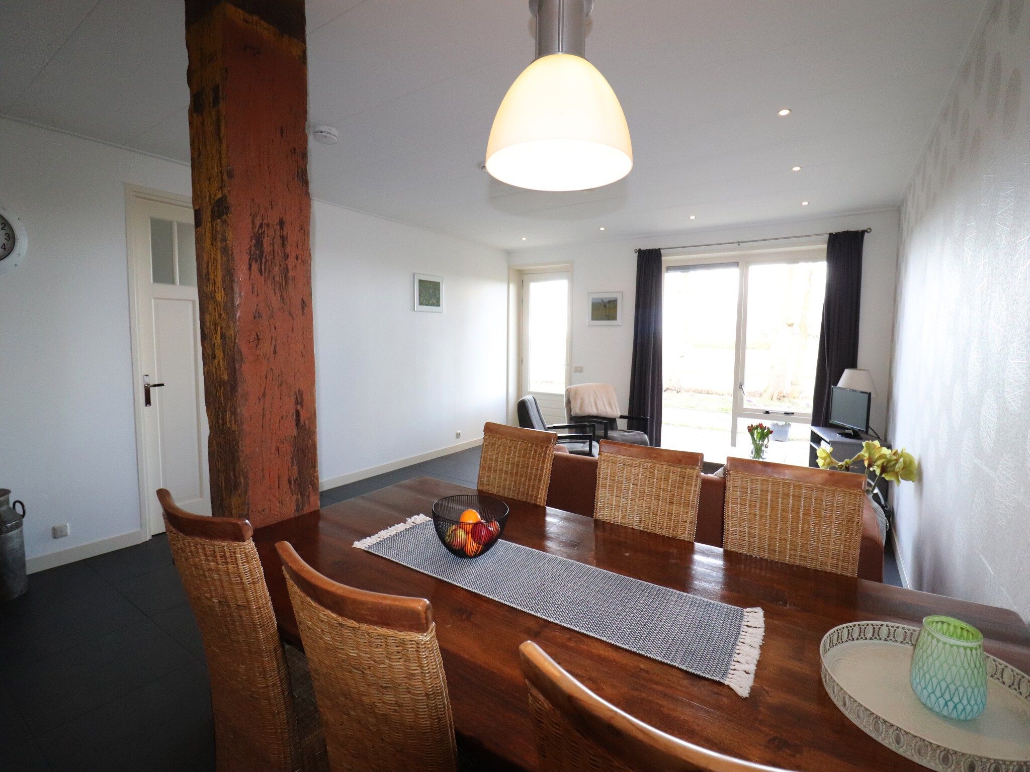 De eetkamer van Berkenhof in Workum