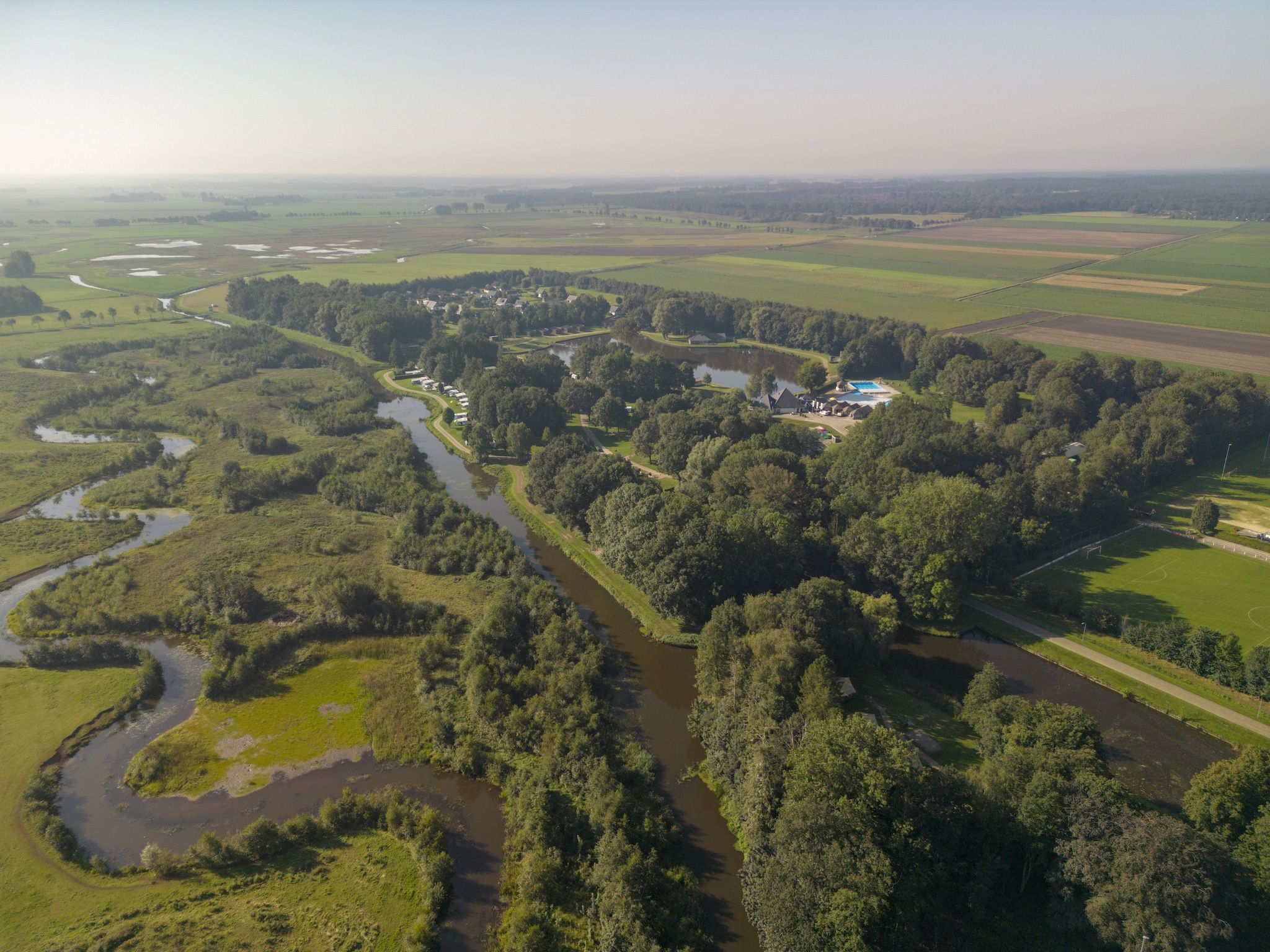 De omgeving van Hunzepark 2 in Gasselternijveen