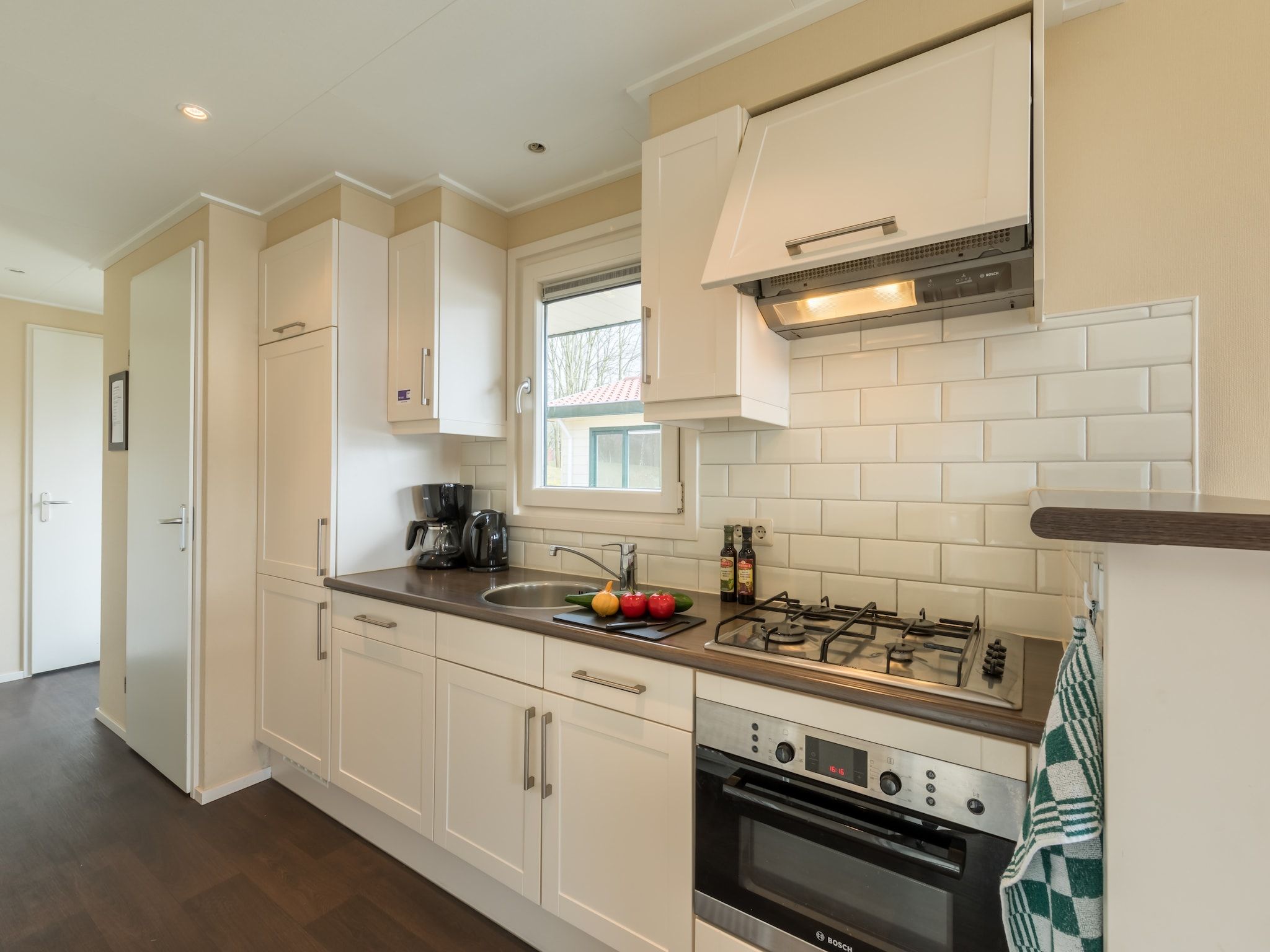 De keuken van Hunzepark 1 in Gasselternijveen