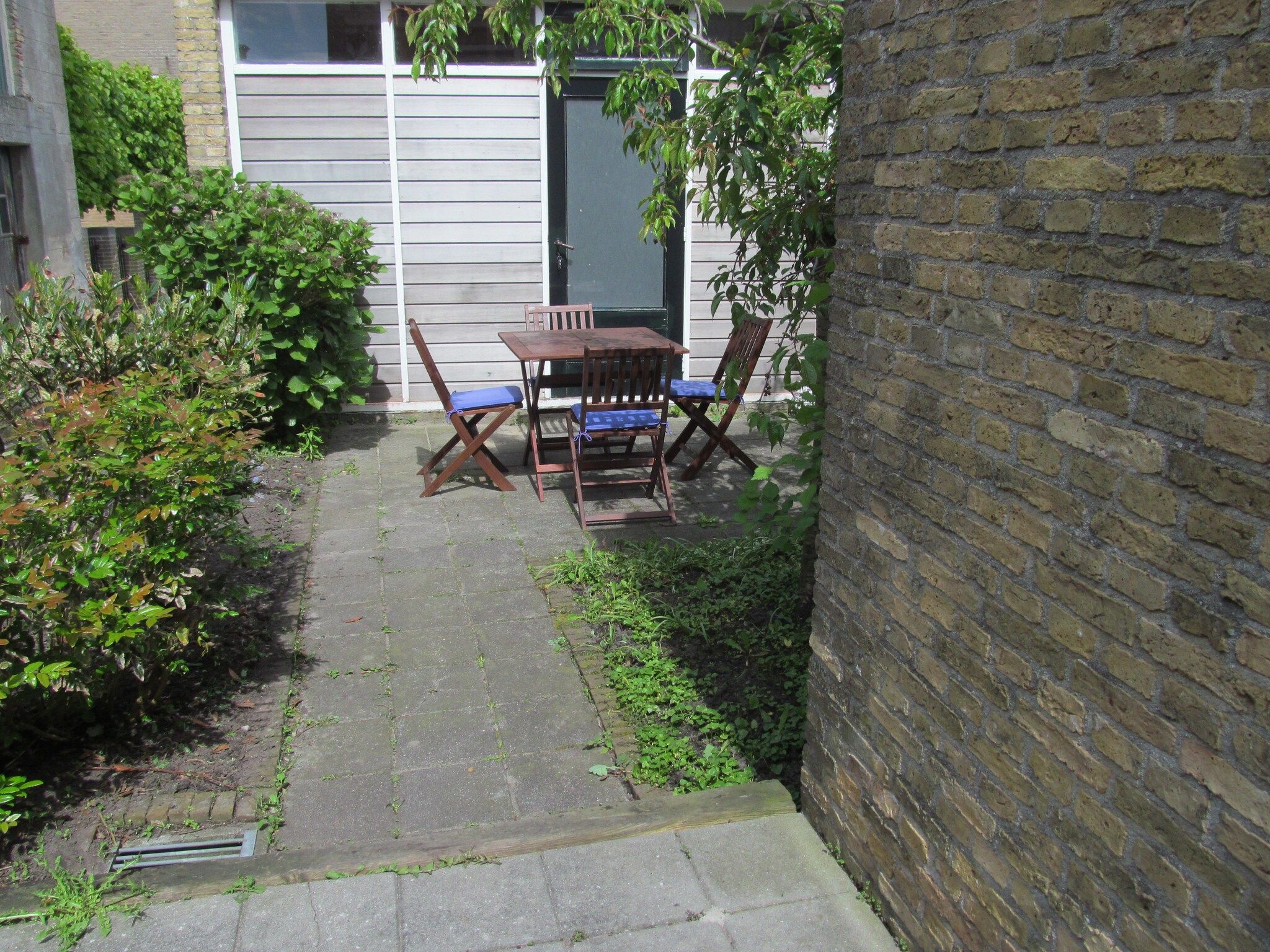 De tuin van Klavertje vier in Harlingen