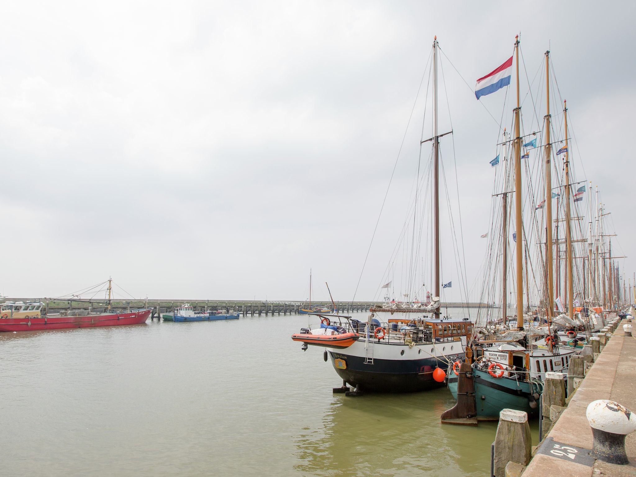 De omgeving van Klavertje vier in Harlingen