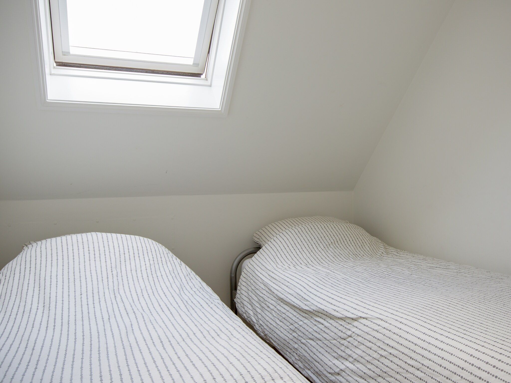 Een slaapkamer van Klavertje vier in Harlingen