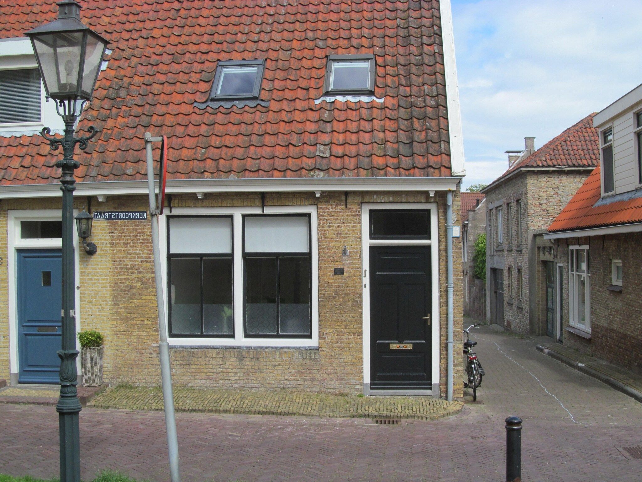 De buitenkant van Klavertje vier in Harlingen