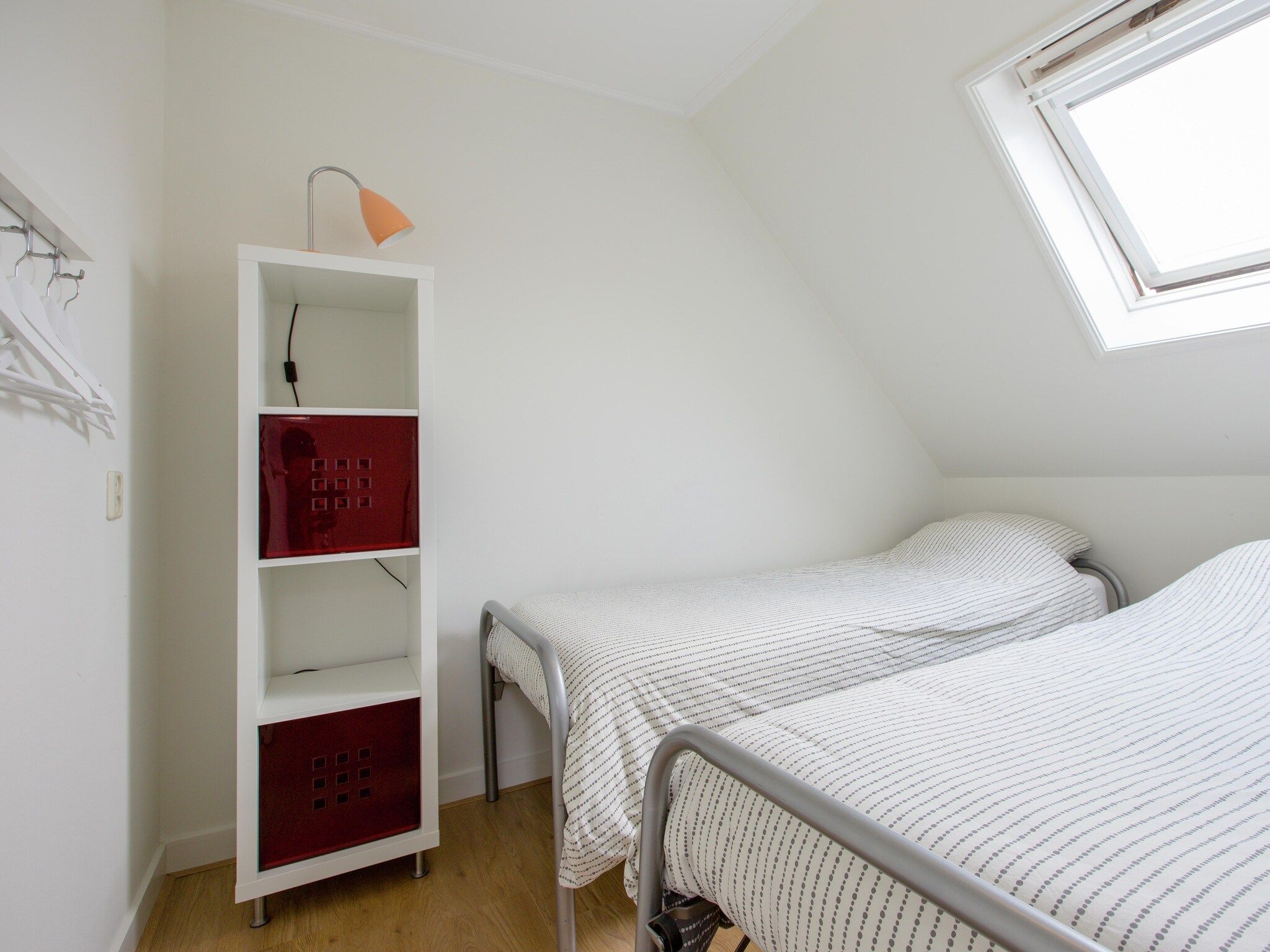 Een slaapkamer van Klavertje vier in Harlingen