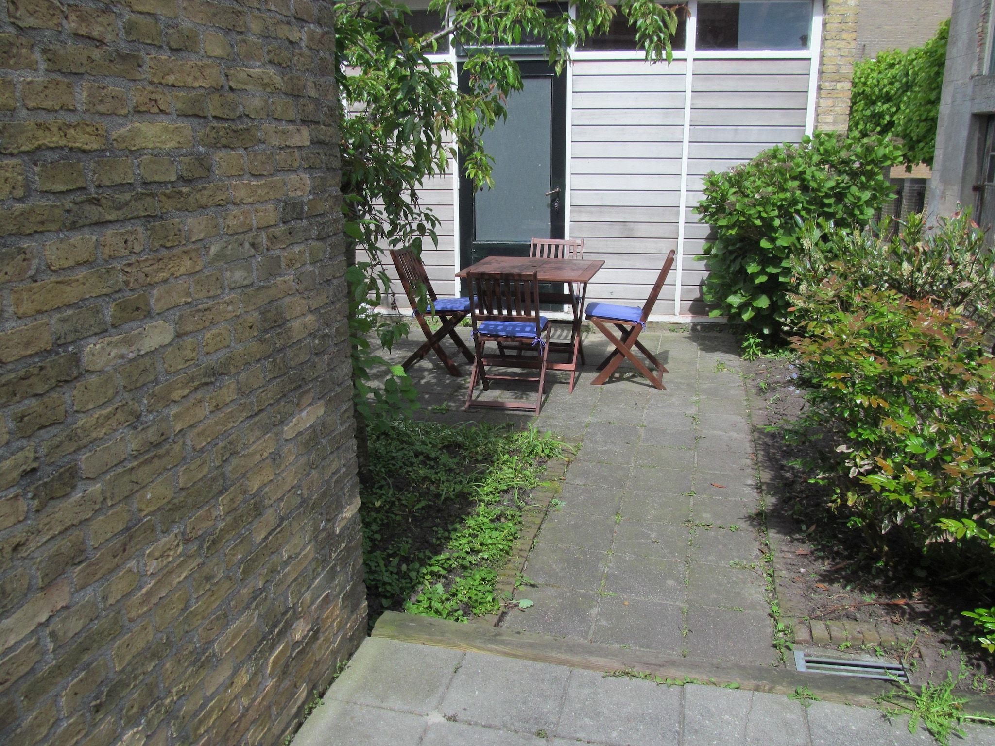 De tuin van Klavertje vier in Harlingen