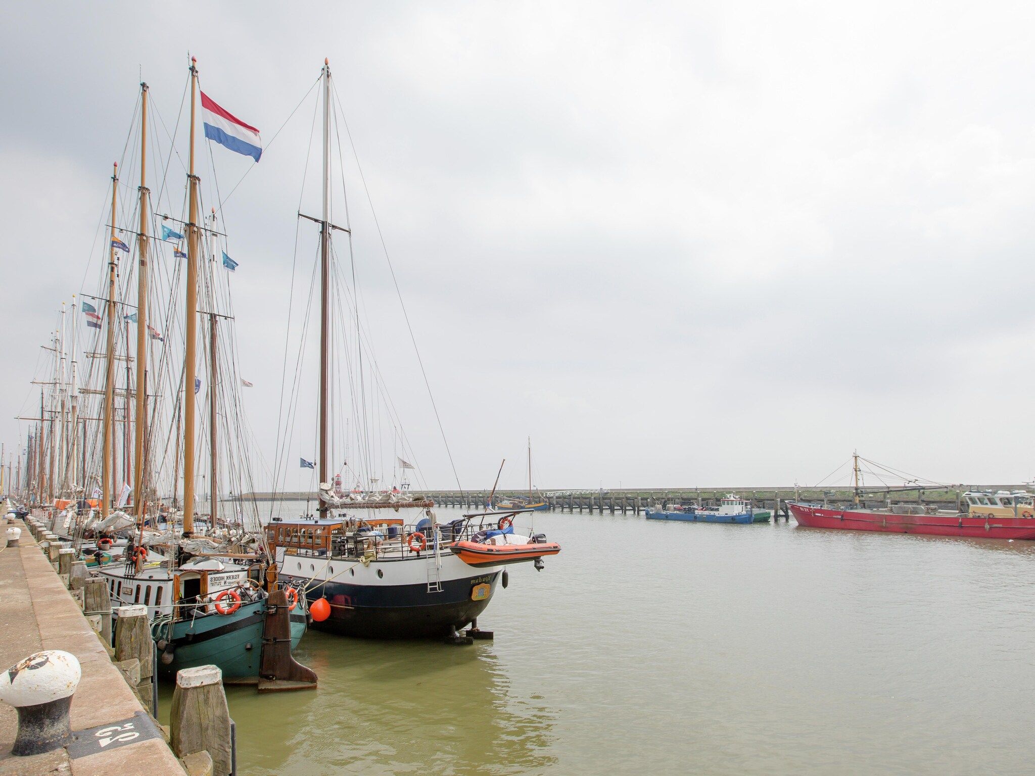 De omgeving van Klavertje vier in Harlingen