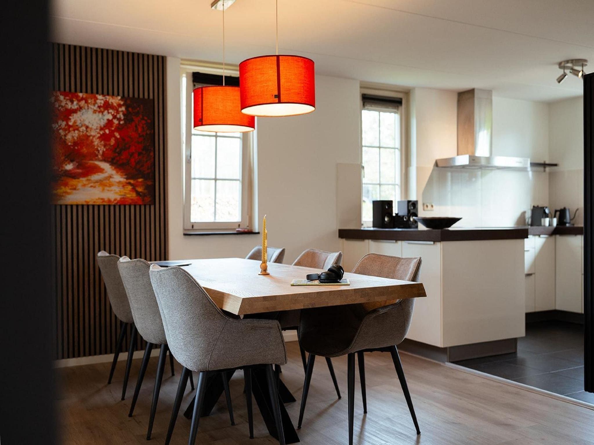 De keuken van Landgoed De IJsvogel 3 in Voorthuizen