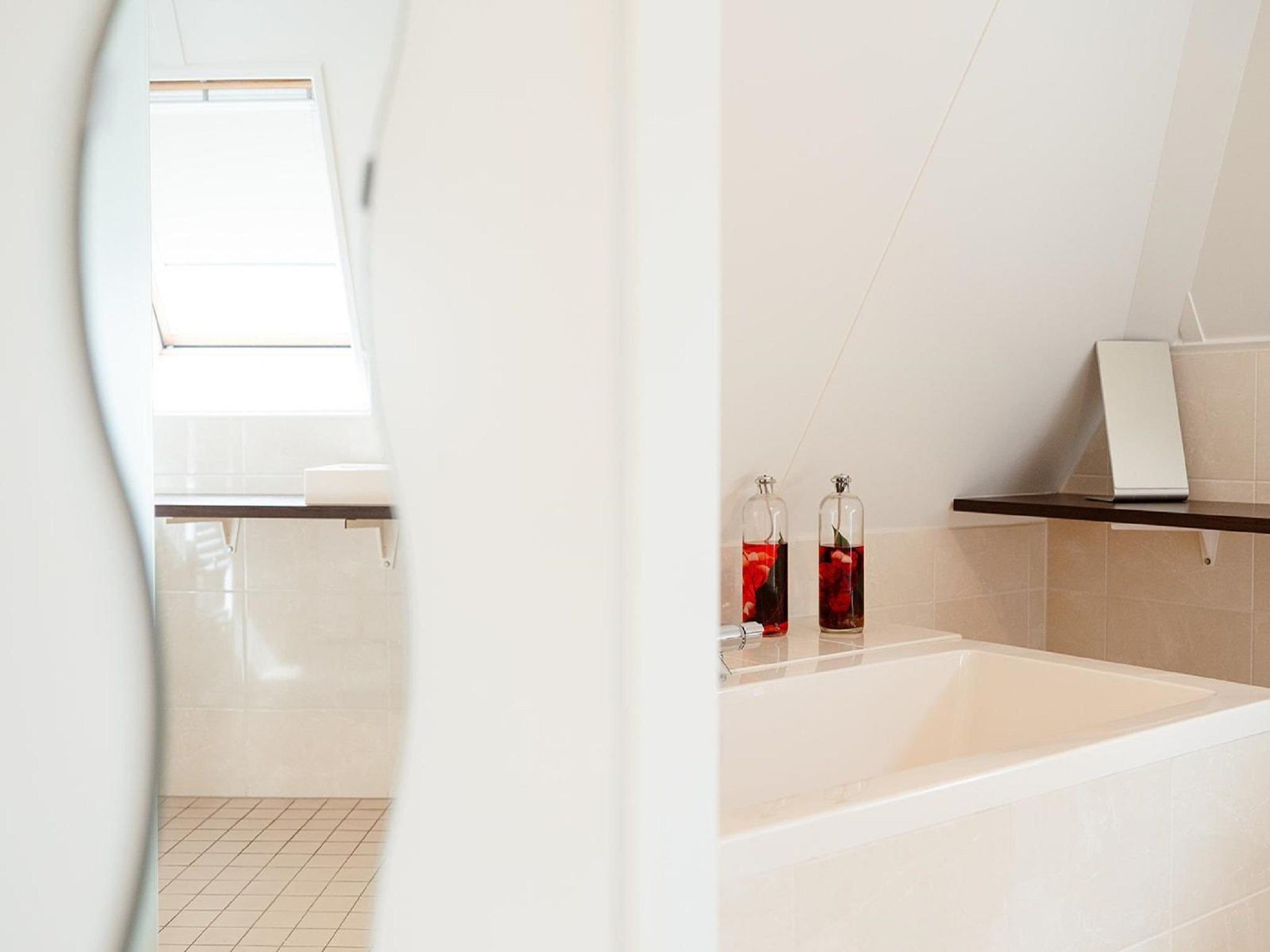 De badkamer van Landgoed De IJsvogel 3 in Voorthuizen