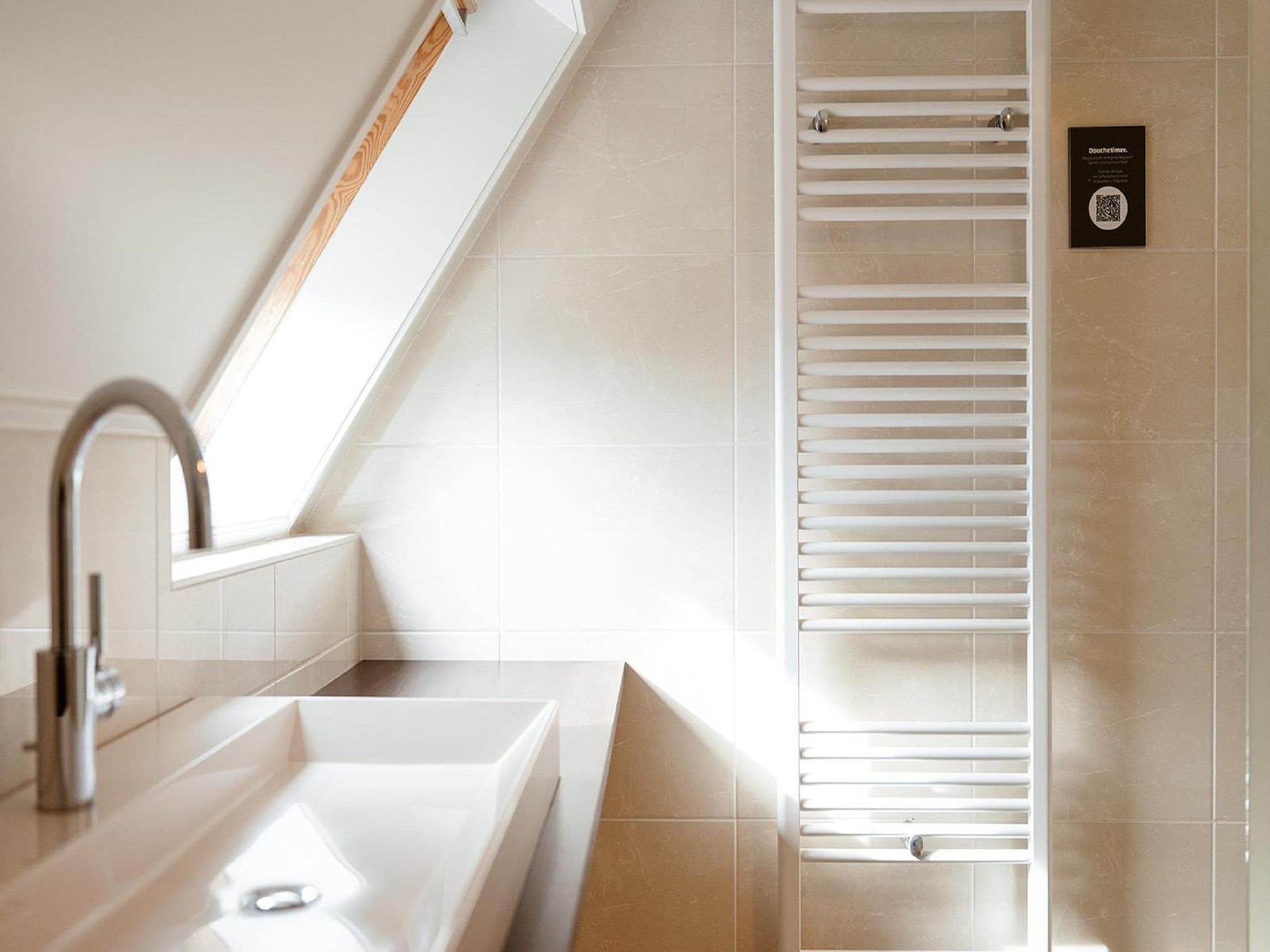 De badkamer van Landgoed De IJsvogel 3 in Voorthuizen