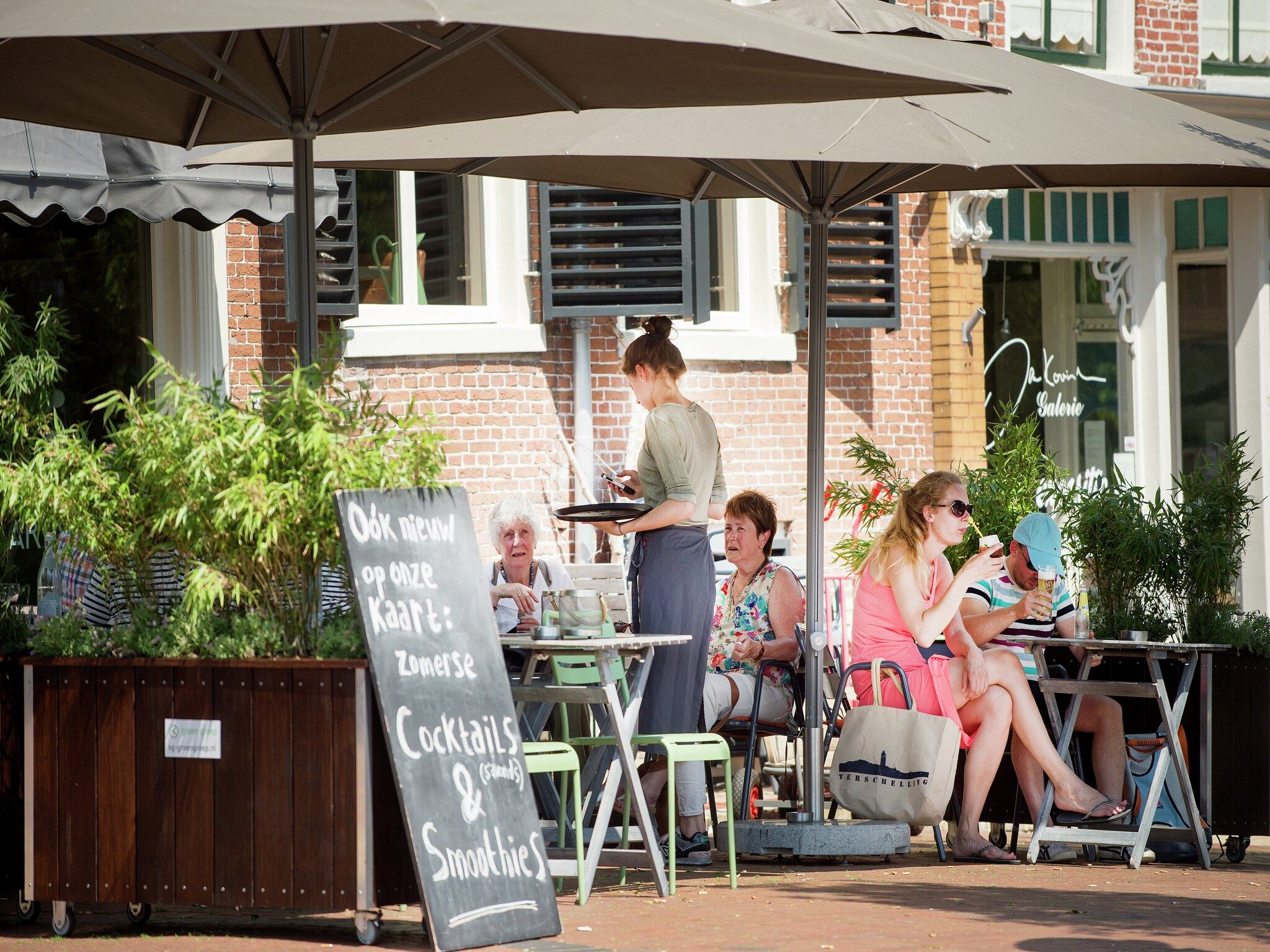 De omgeving van Zeedijk III in Tzummarum