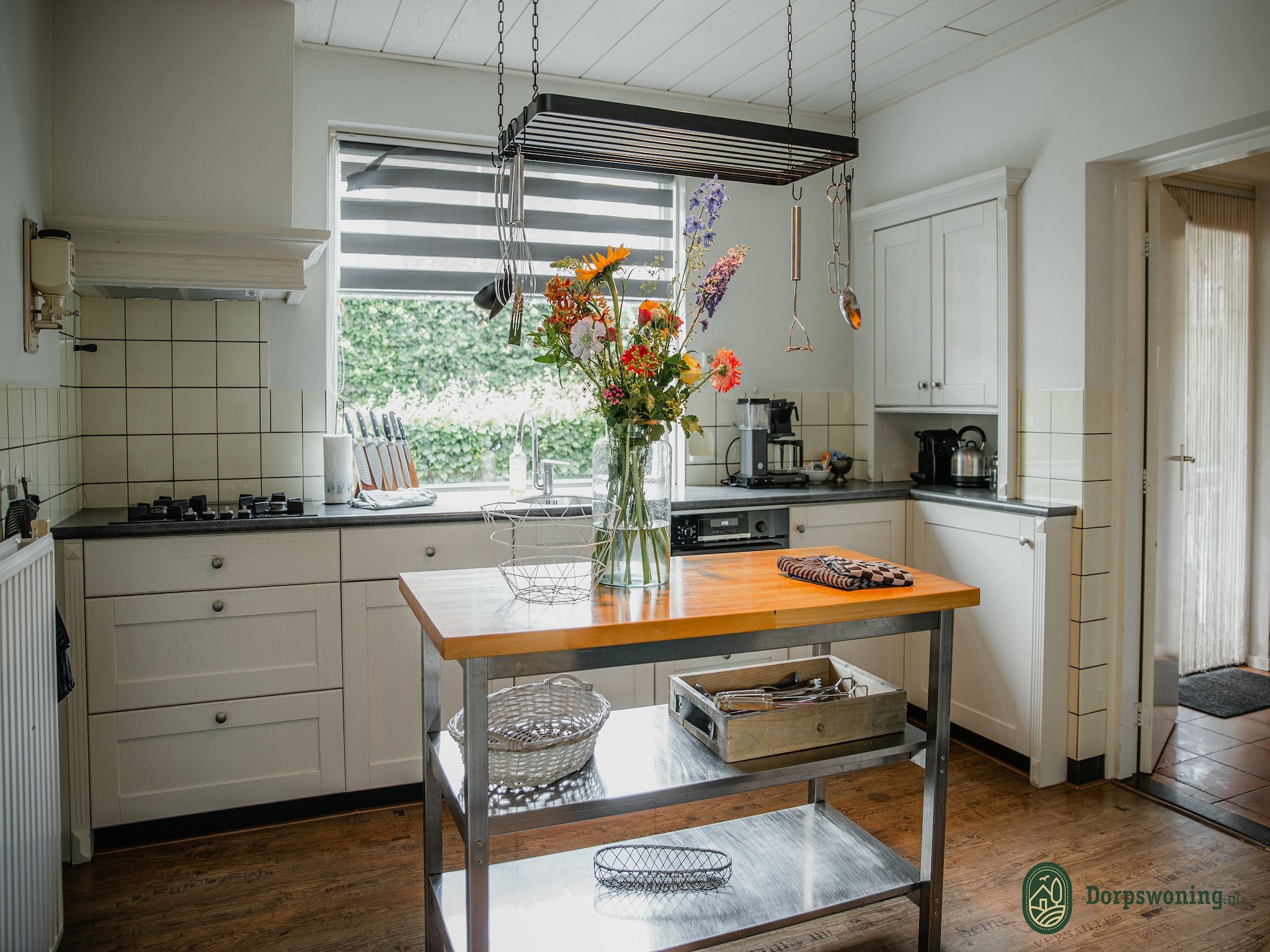 De keuken van Dorpswoning Het Landelijke in Leende