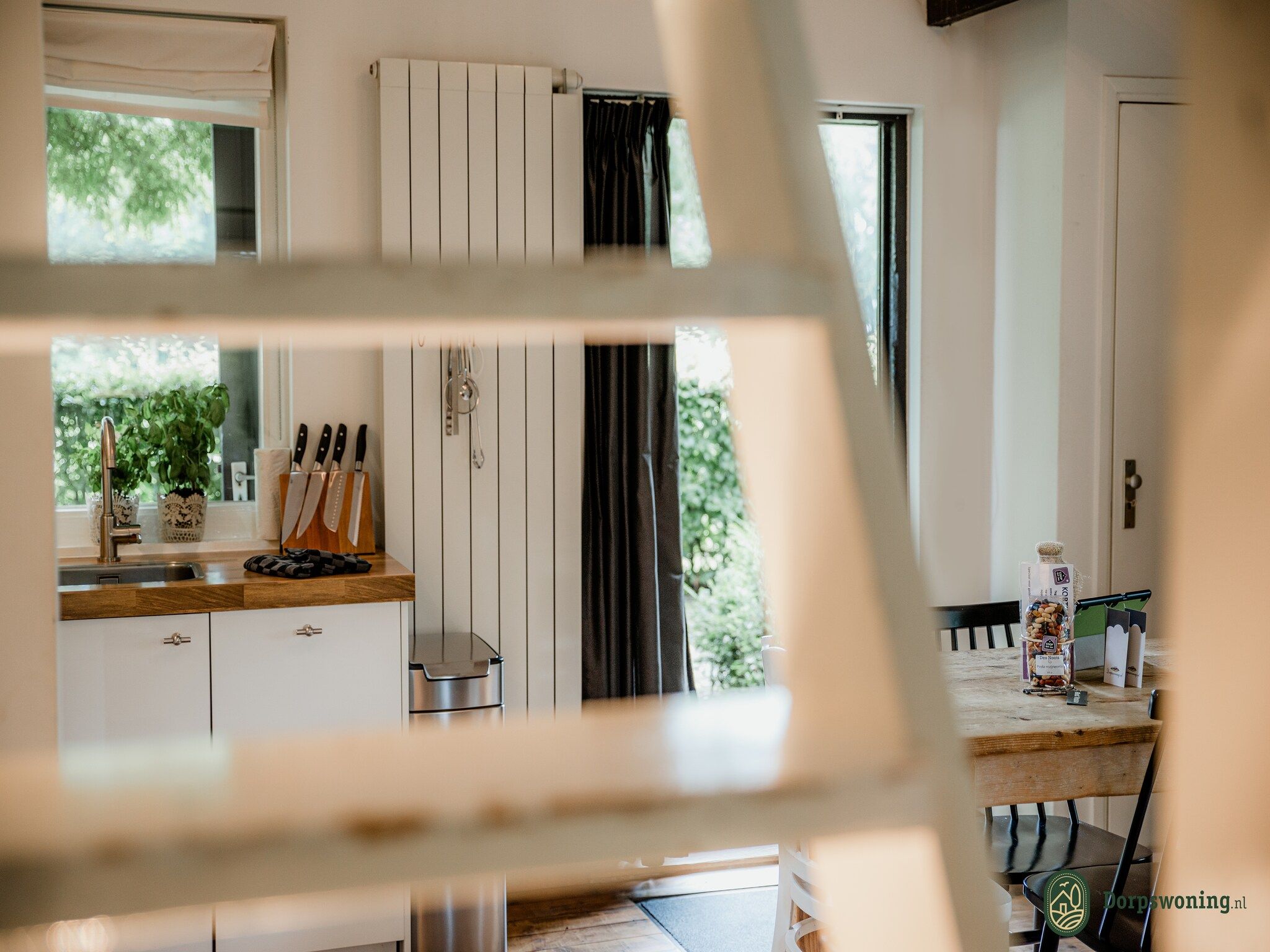 De keuken van Dorpswoning Het Knusse in Leende