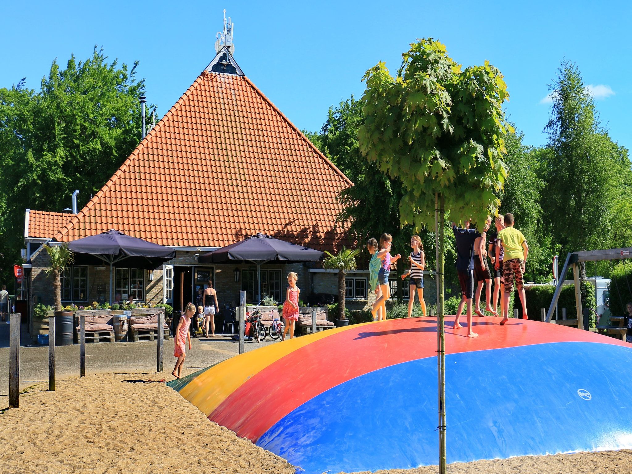 De omgeving van Landgoed Eysinga State 3 in Sint Nicolaasga