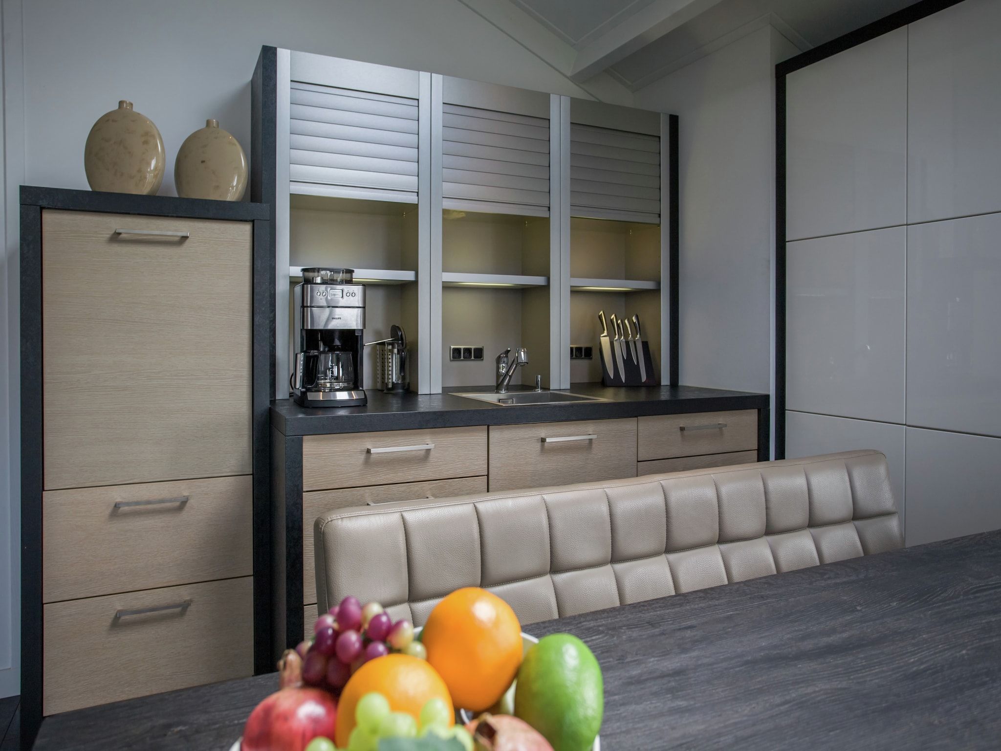 De keuken van Aan de Oosterschelde in Kattendijke