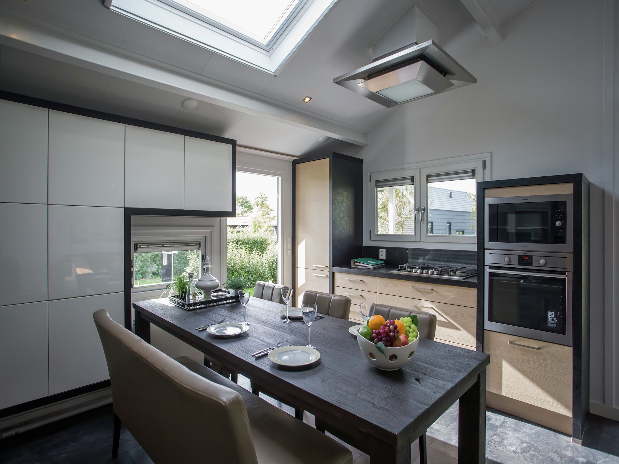 De keuken van Aan de Oosterschelde in Kattendijke