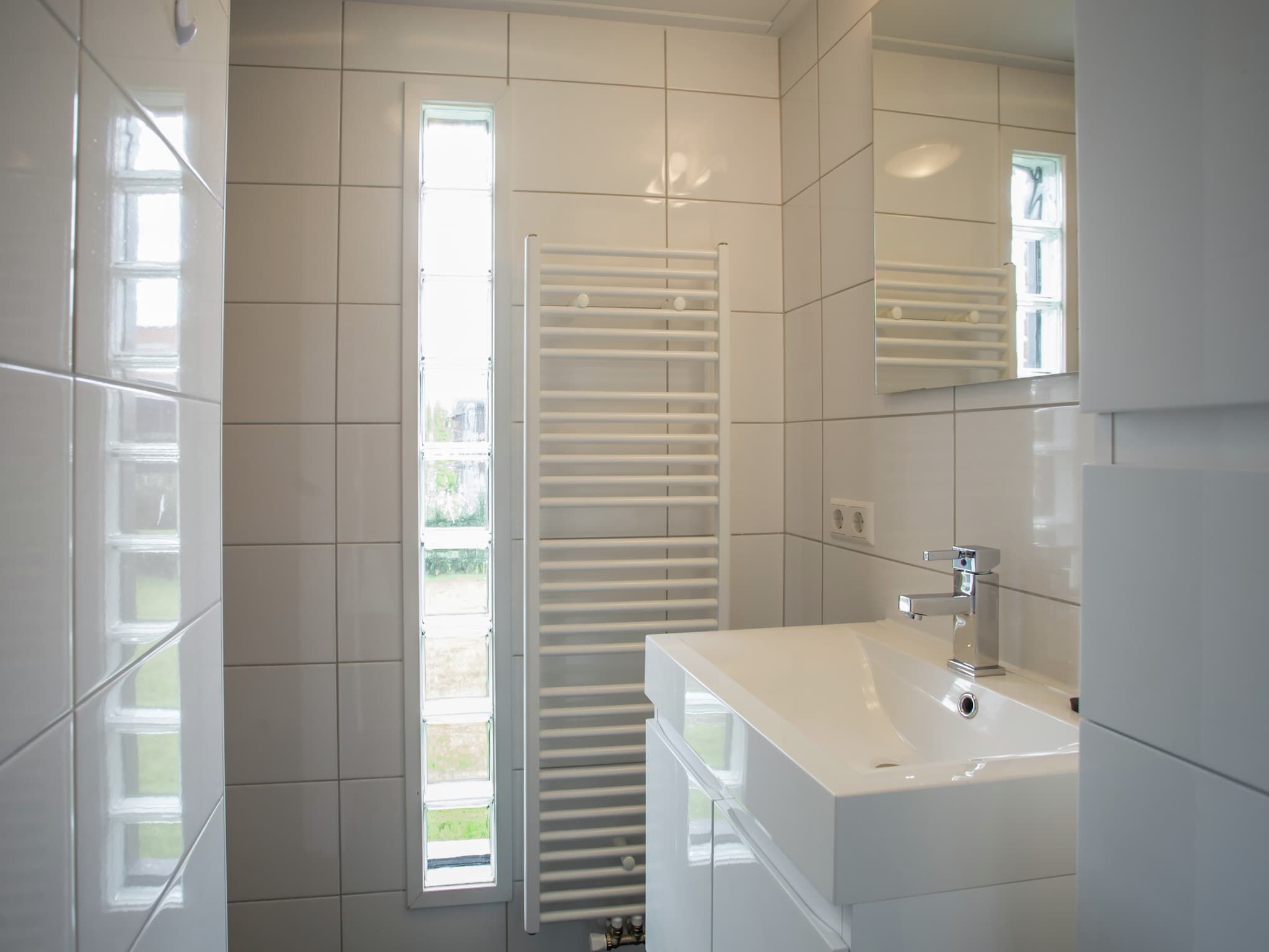 De badkamer van Aan de Oosterschelde in Kattendijke