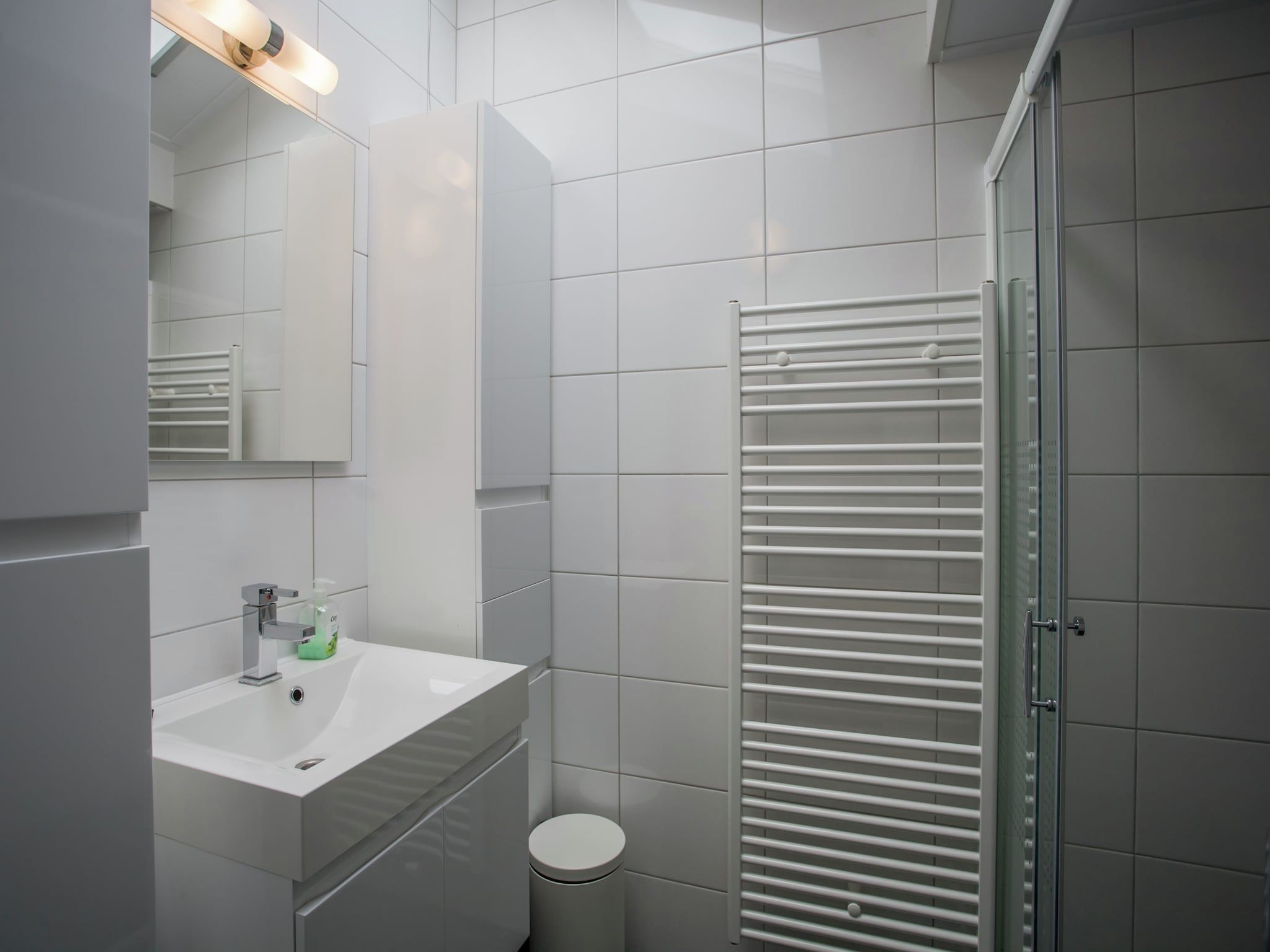 De badkamer van Aan de Oosterschelde in Kattendijke