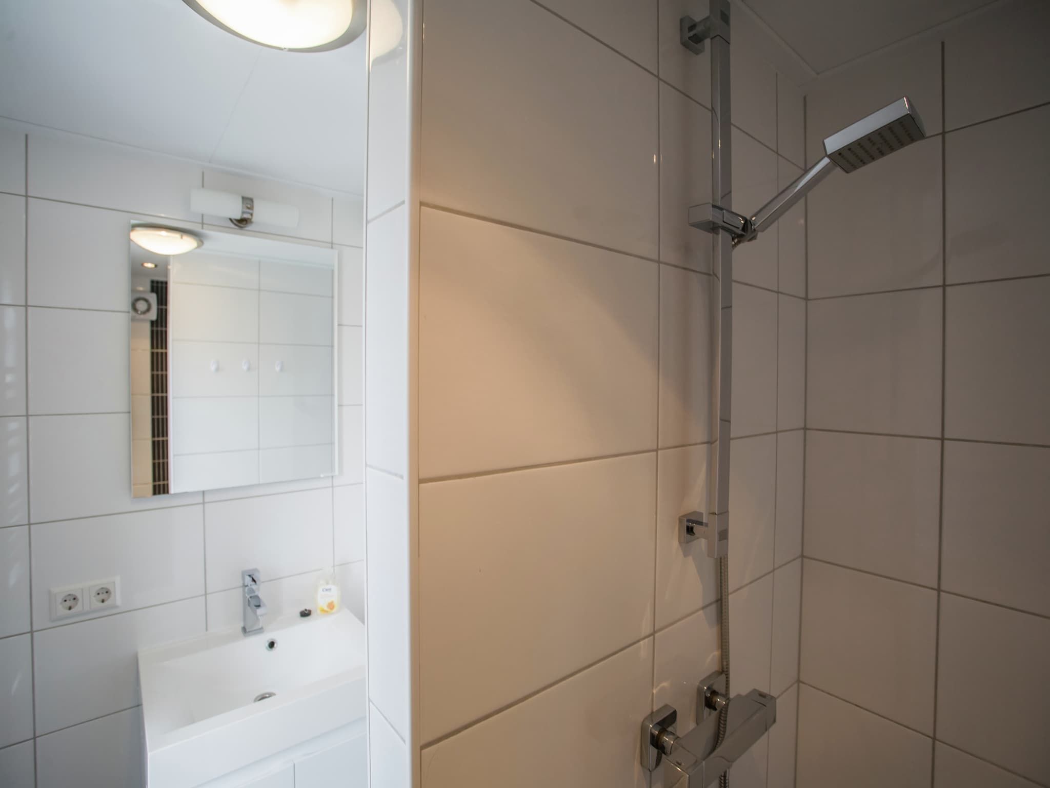 De badkamer van Aan de Oosterschelde in Kattendijke