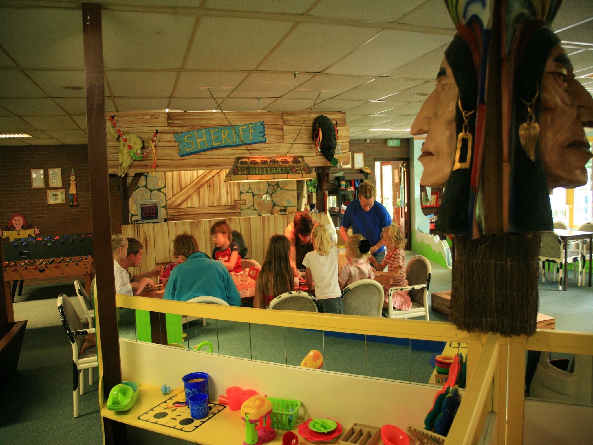 Parkfaciliteiten bij Villapark Akenveen 1 in Tynaarlo