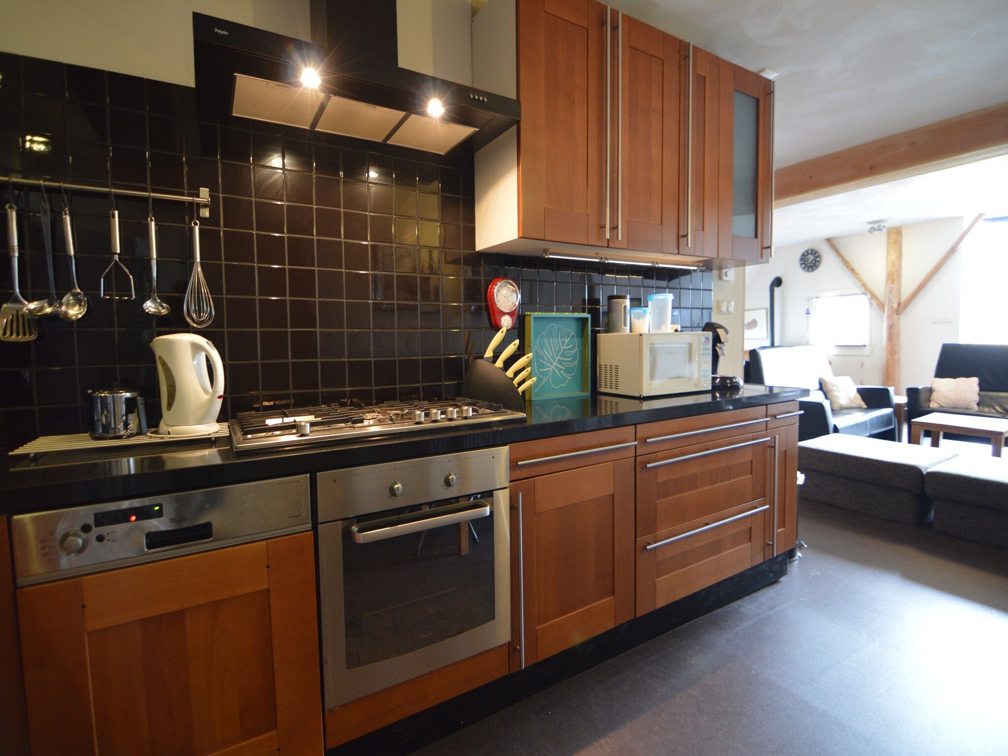 De keuken van Wapse in Wapse