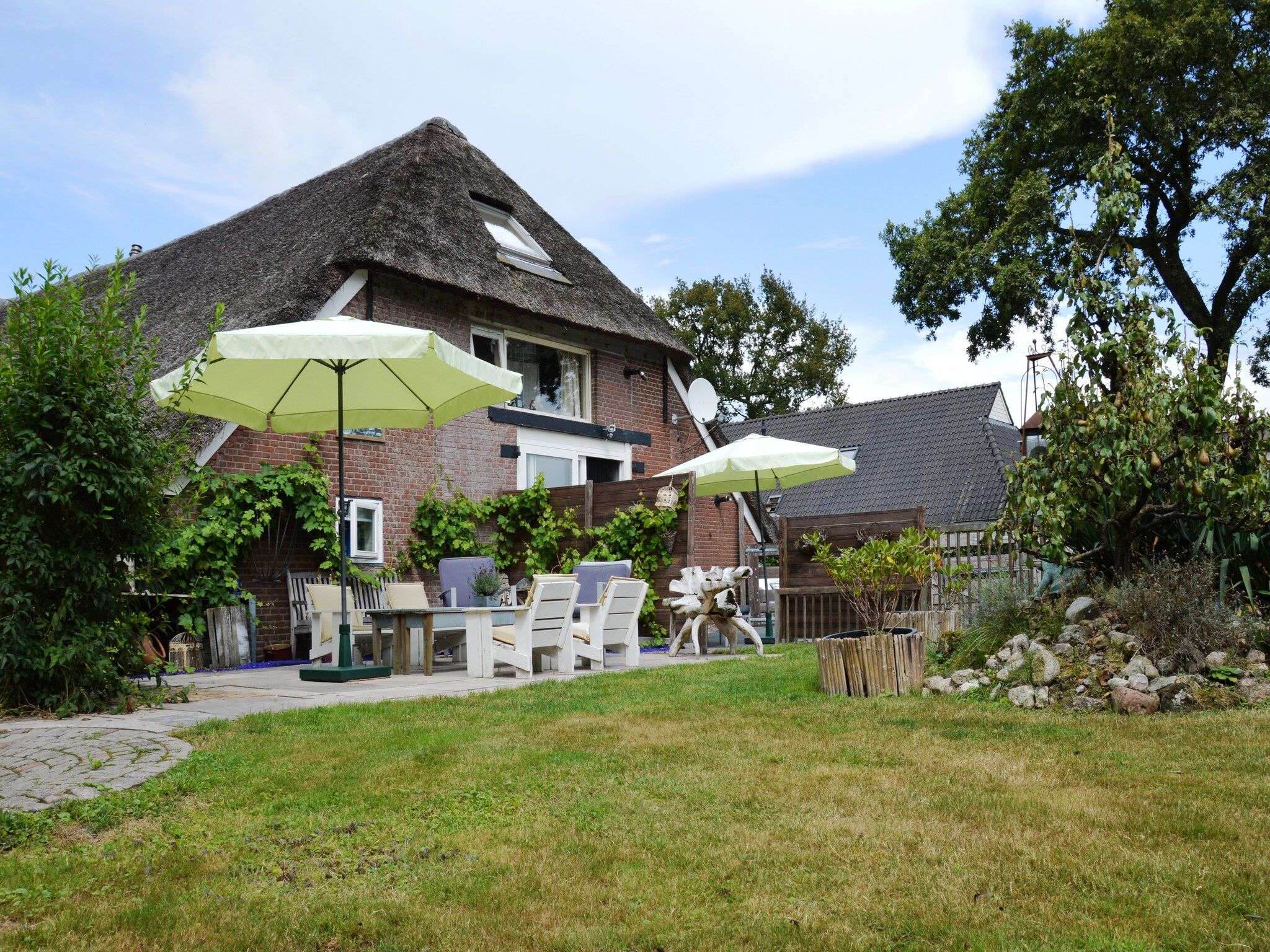 De tuin van Wapse in Wapse