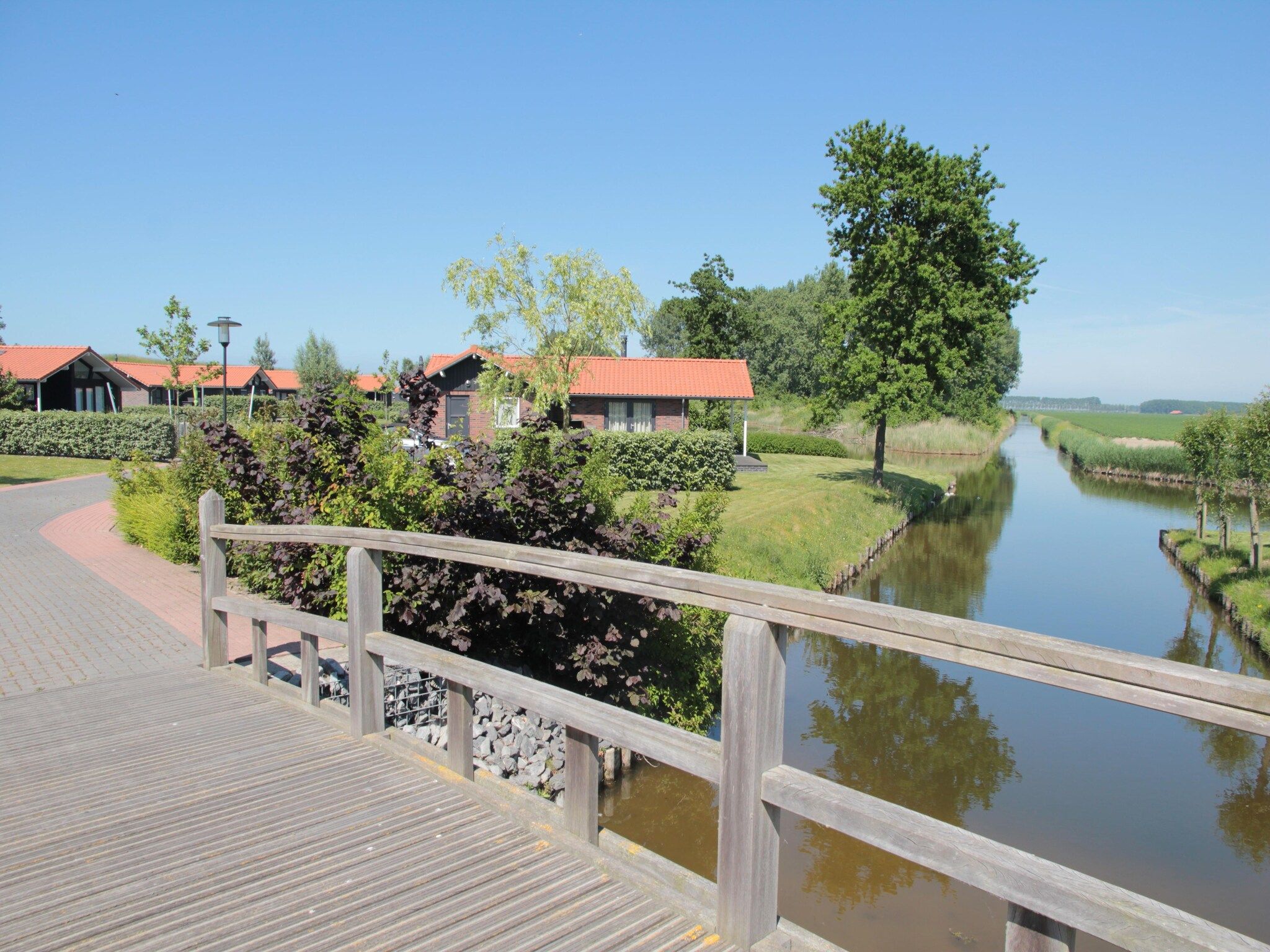 Het uitzicht vanaf Sunny Oosterschelde in Kattendijke