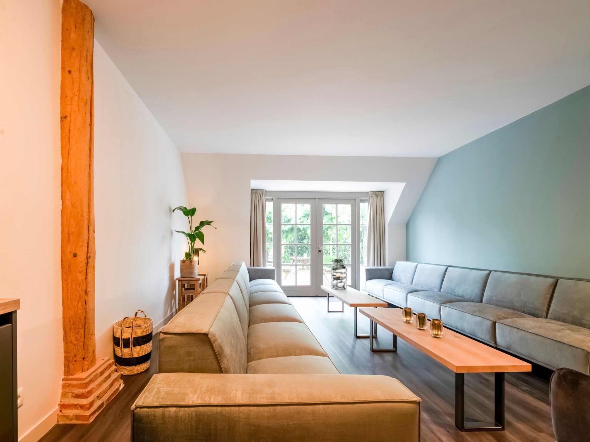 De woonkamer van Heide State in Noardburgum