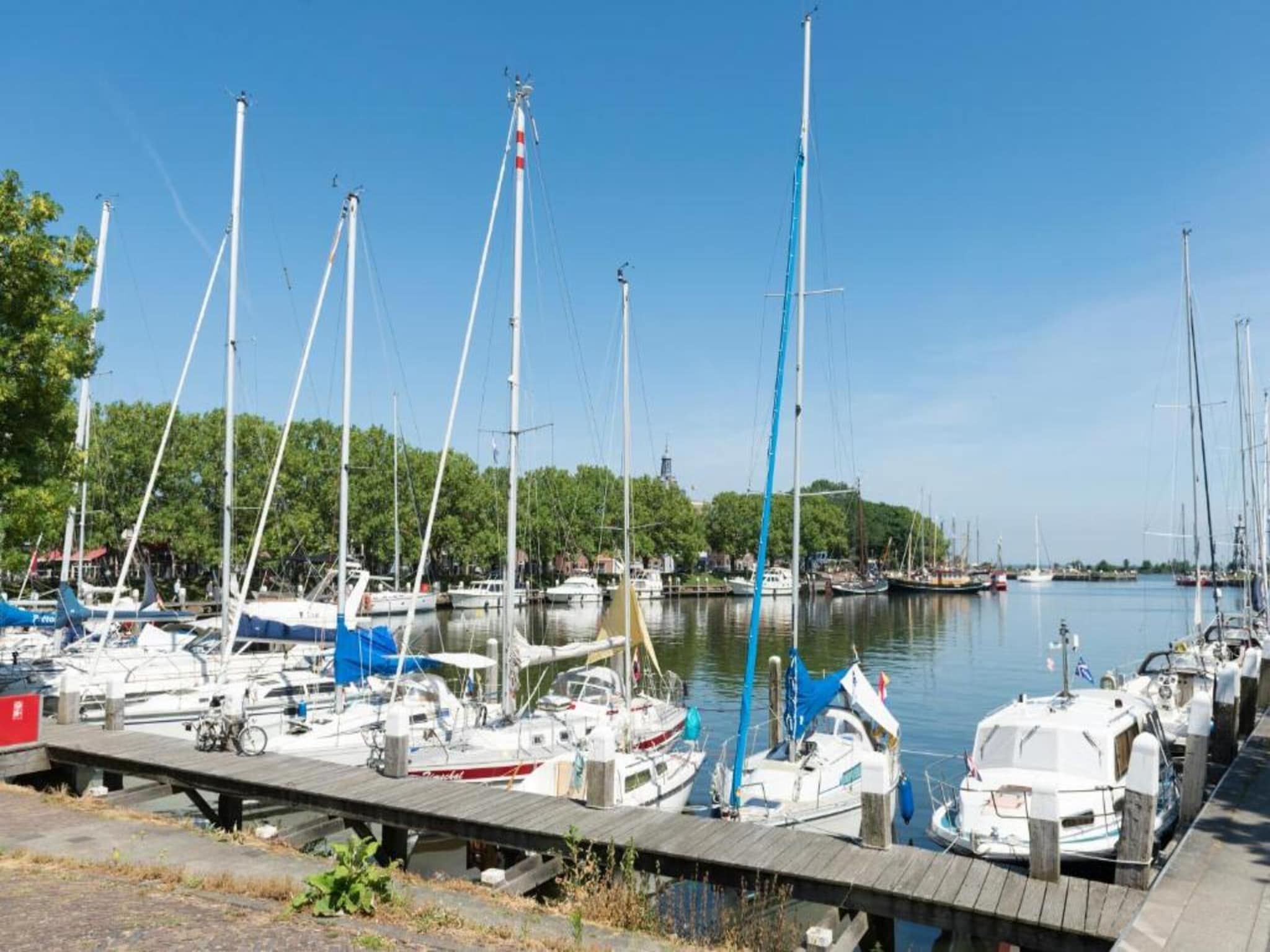 De omgeving van VOC-Huys in Enkhuizen