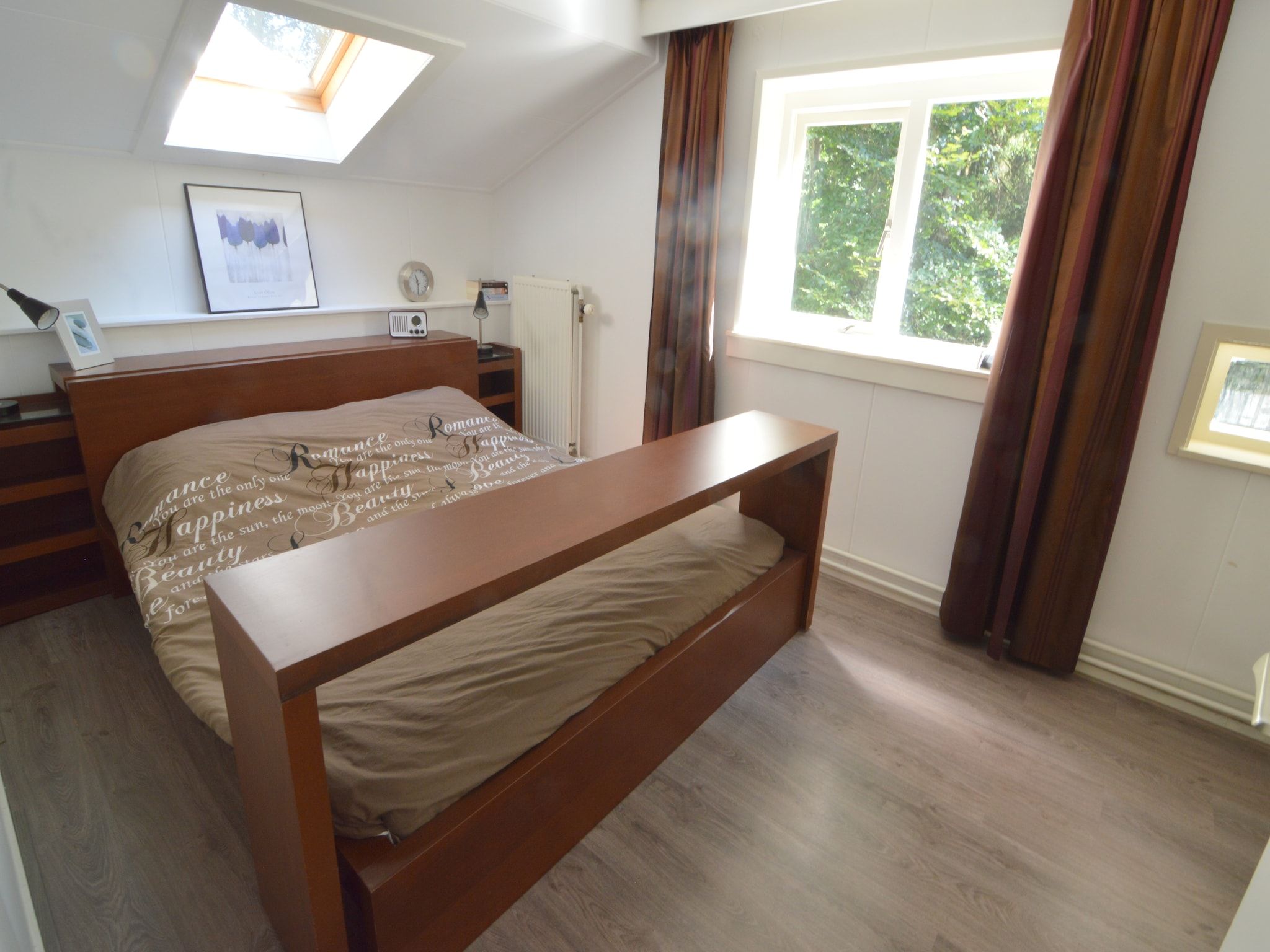 Een slaapkamer van De ouwe diepvries in Haaksbergen