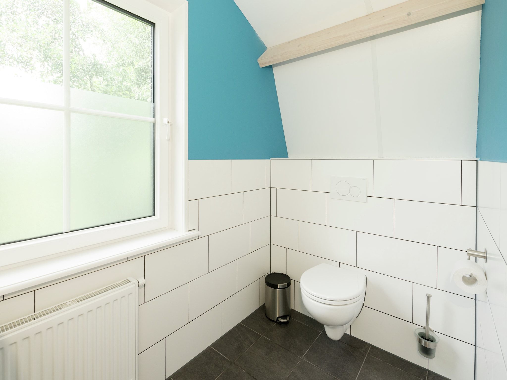 De badkamer van Opvakantiebijdeboer in Schellinkhout