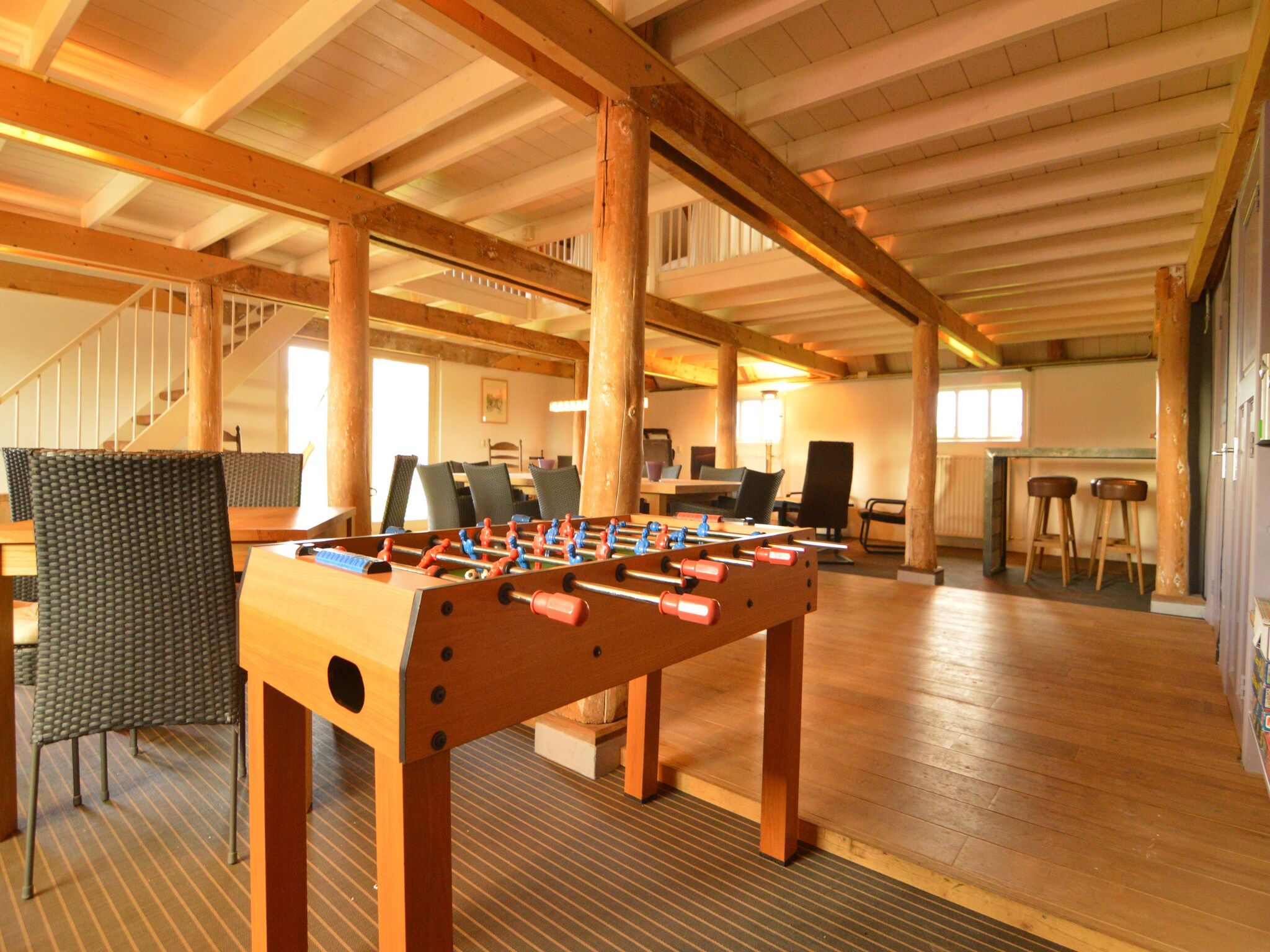 De woonkamer van Robertushoeve in Dalfsen