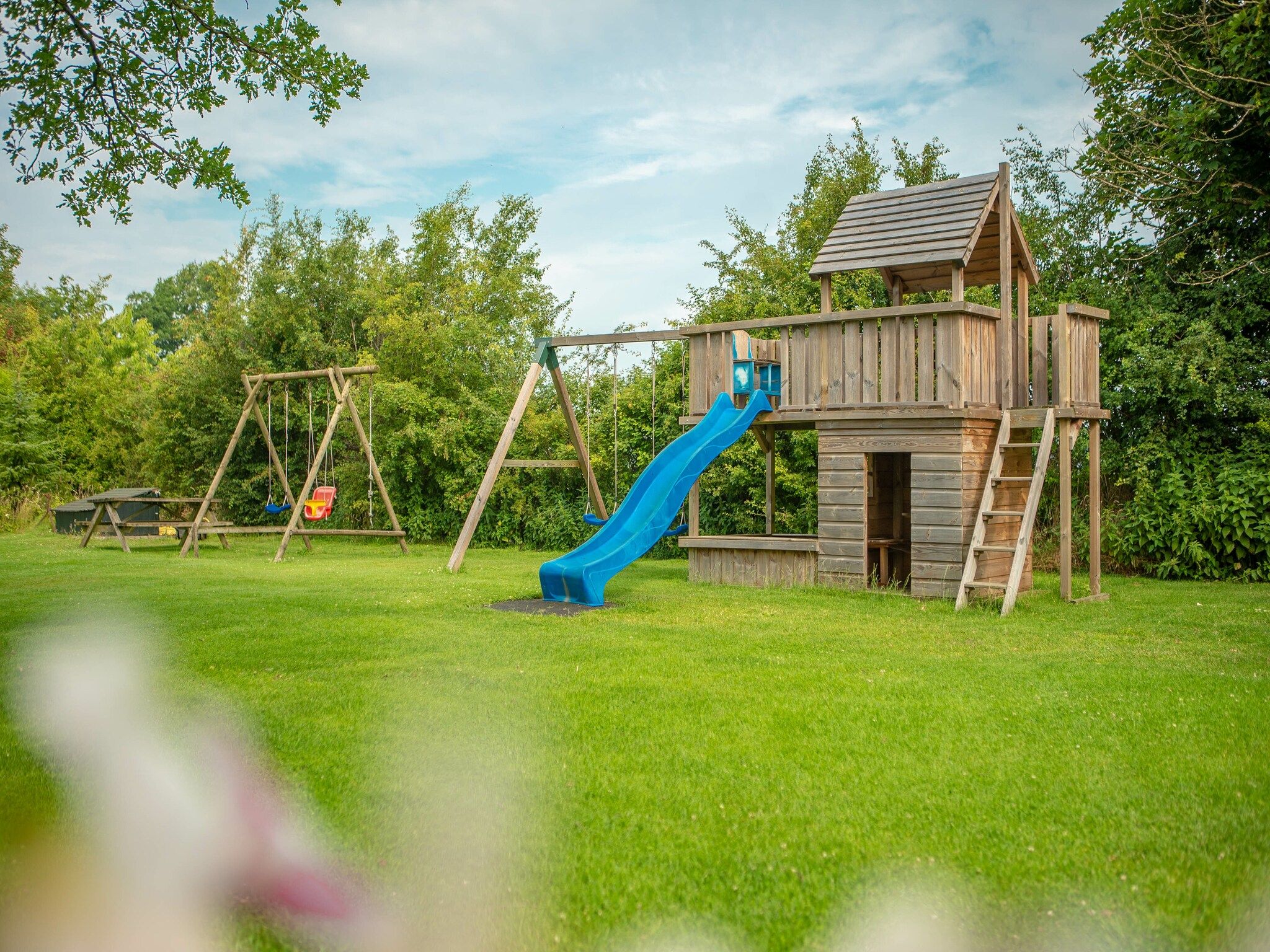 De tuin van Robertushoeve in Dalfsen