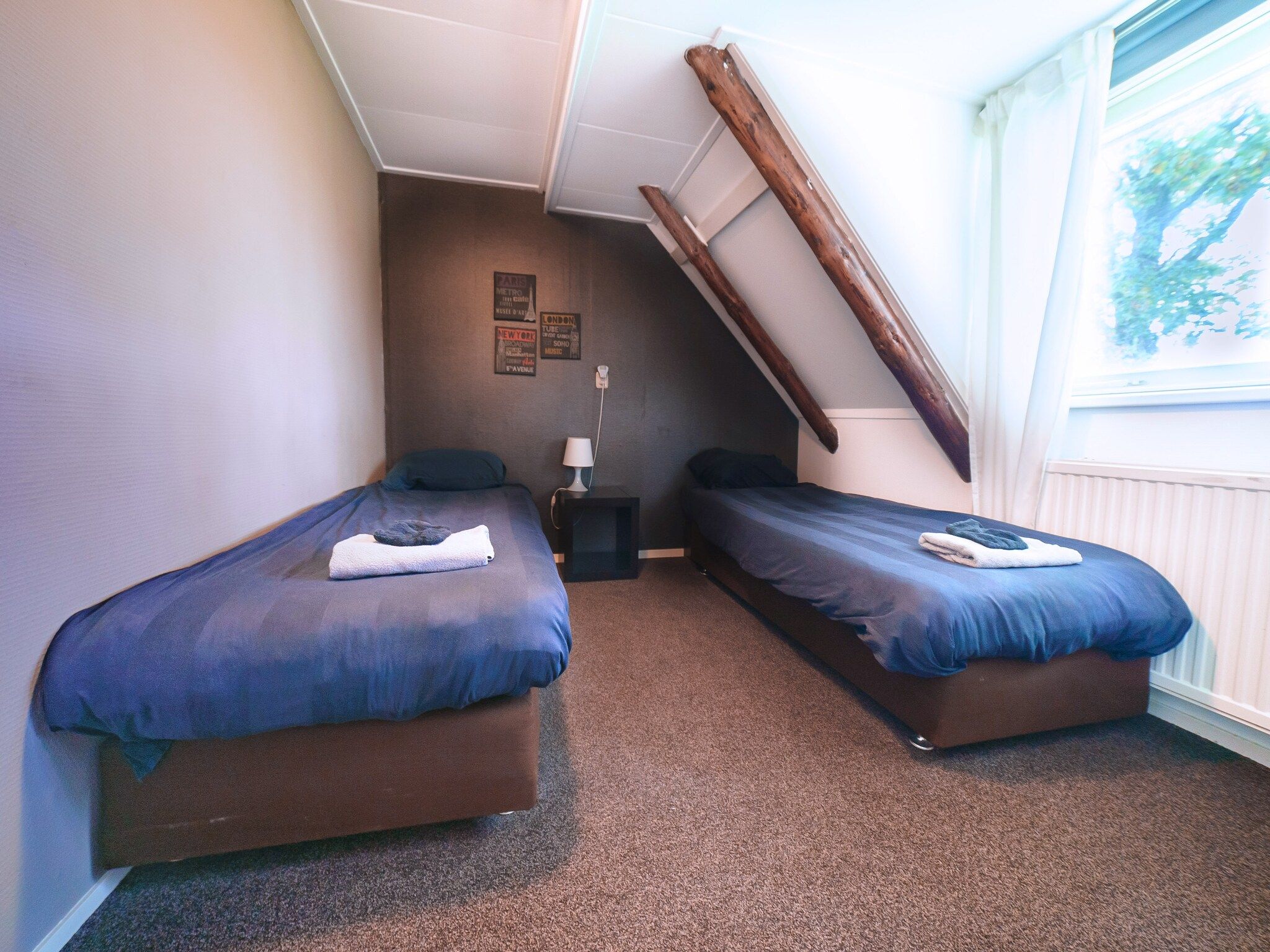 Een slaapkamer van Robertushoeve in Dalfsen