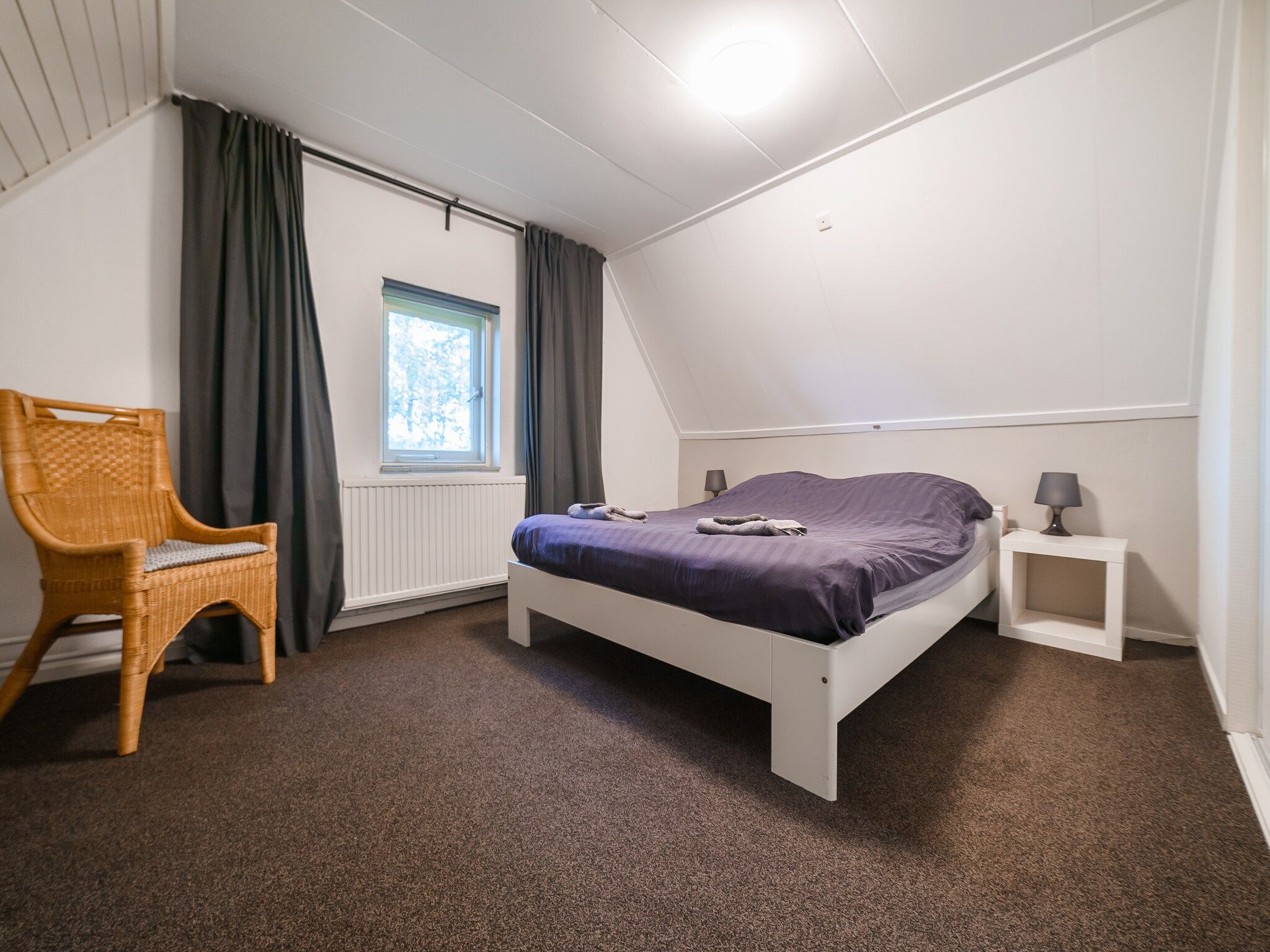 Een slaapkamer van Robertushoeve in Dalfsen