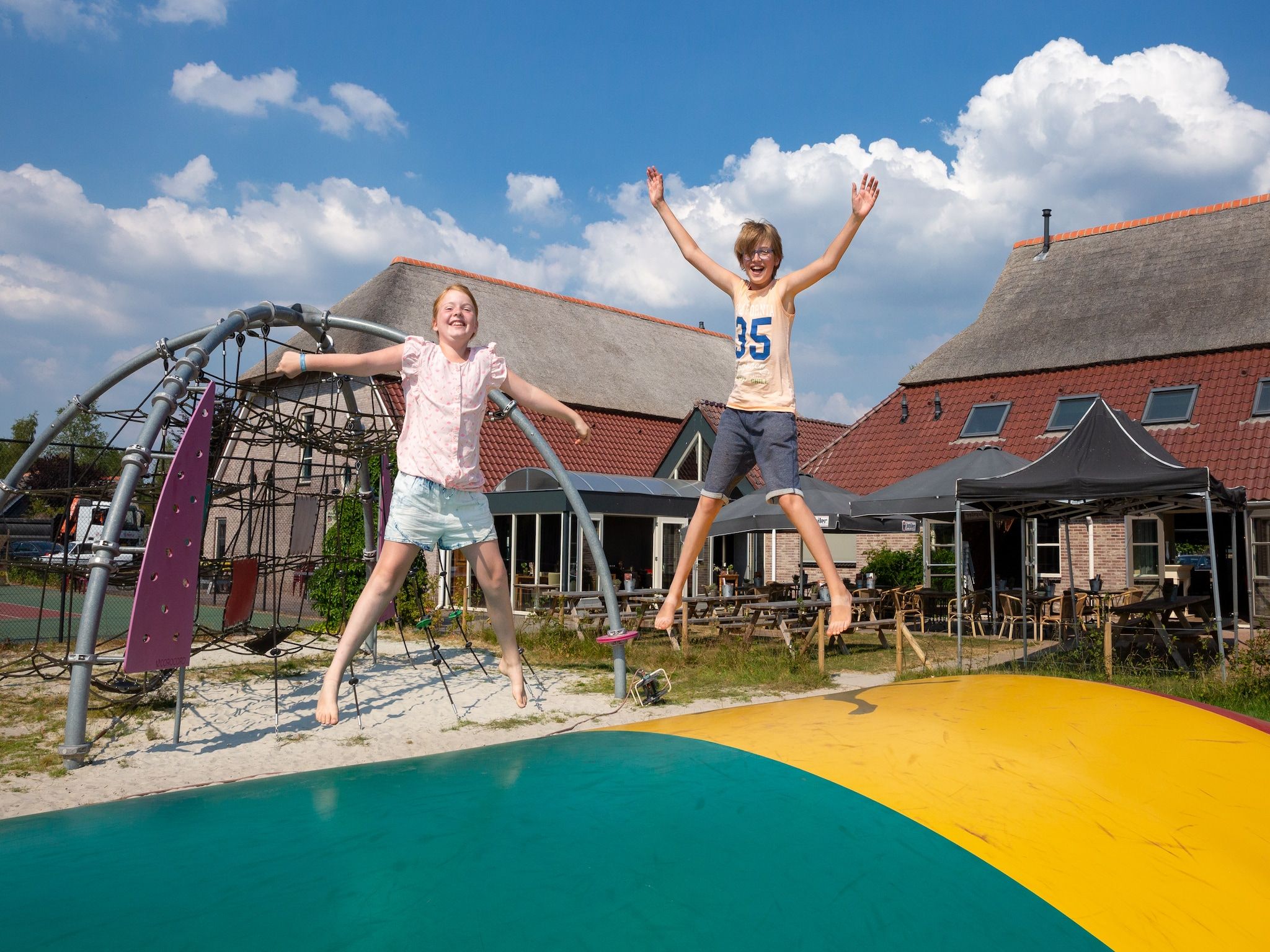 Parkfaciliteiten bij Résidence de Weerribben 1 in Paasloo