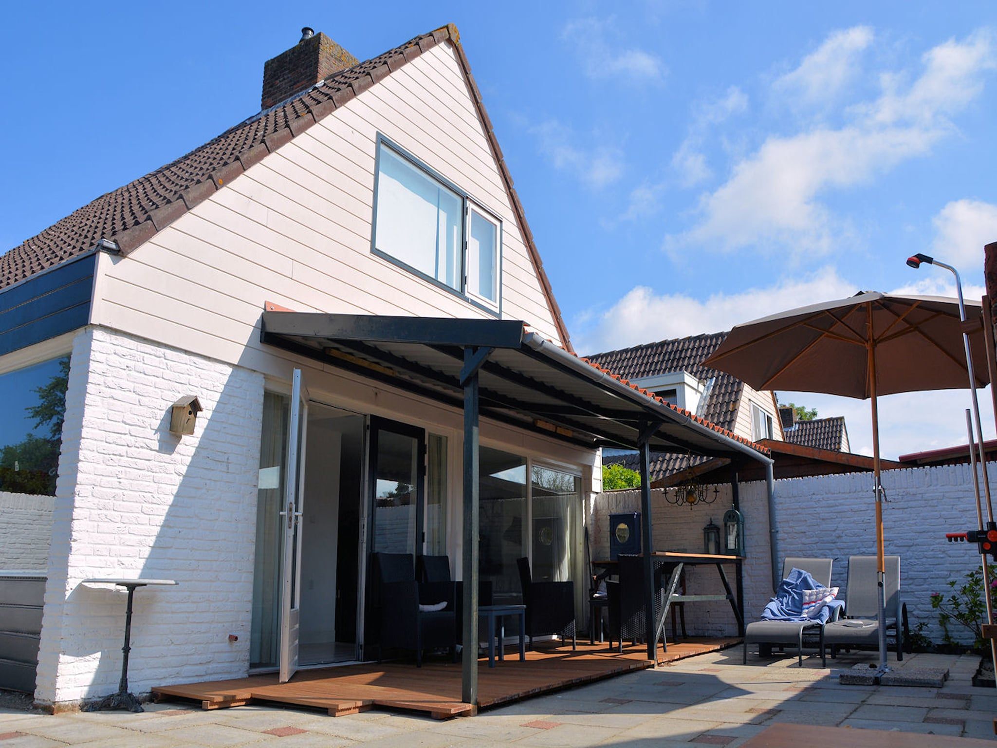 De buitenkant van Marie aan Zee in Noordwijkerhout