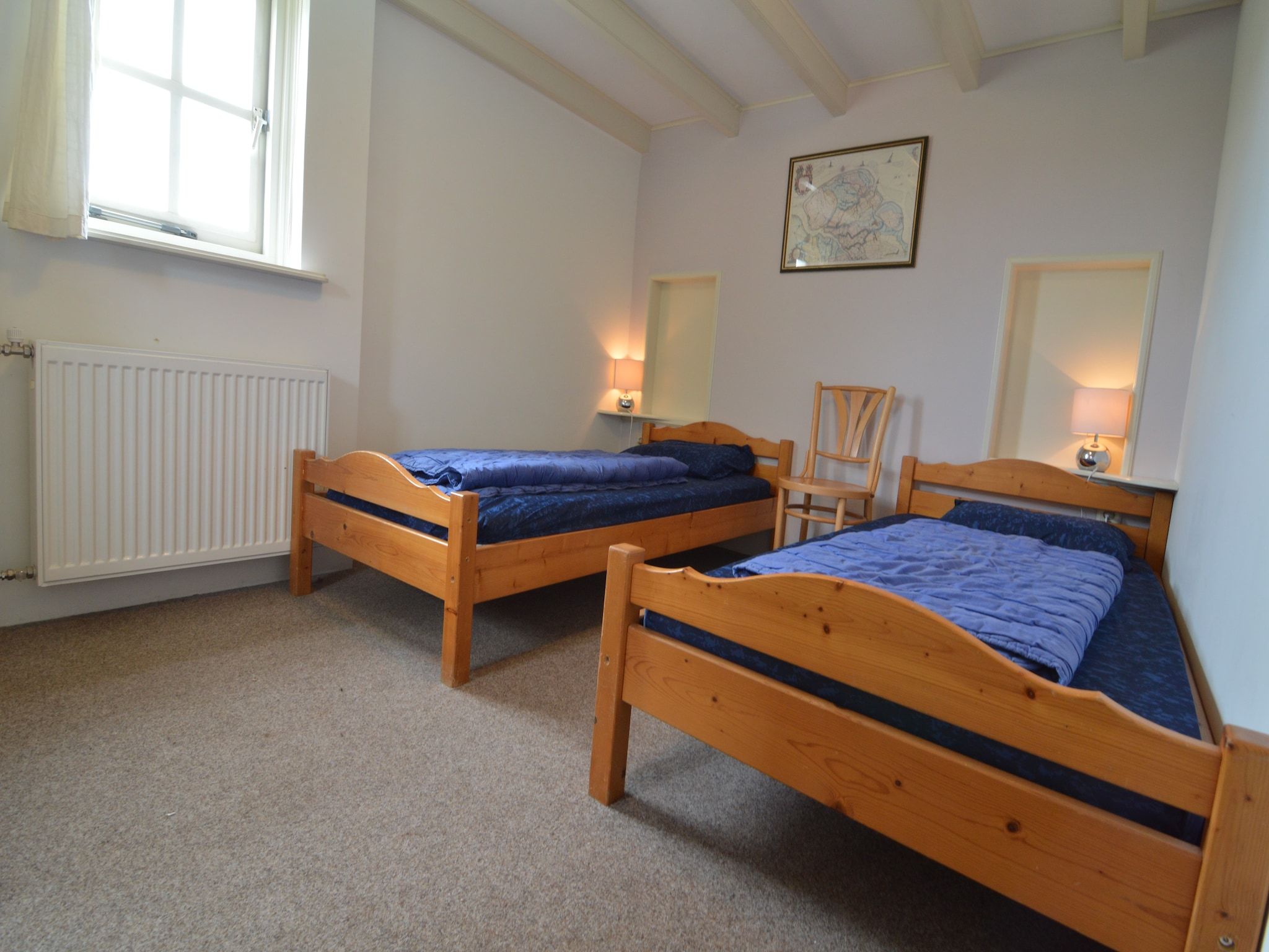 Een slaapkamer van Knook in Nieuwvliet