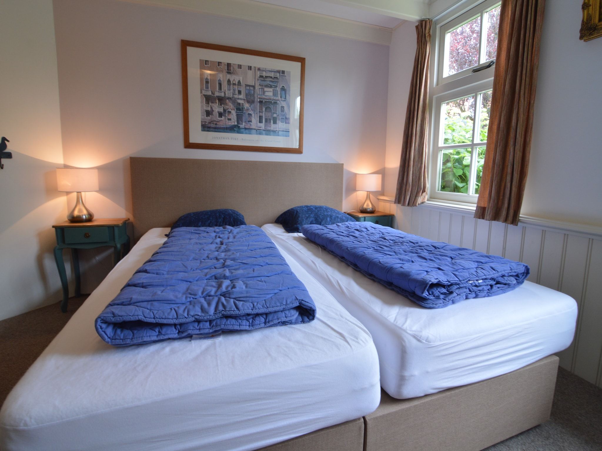 Een slaapkamer van Knook in Nieuwvliet