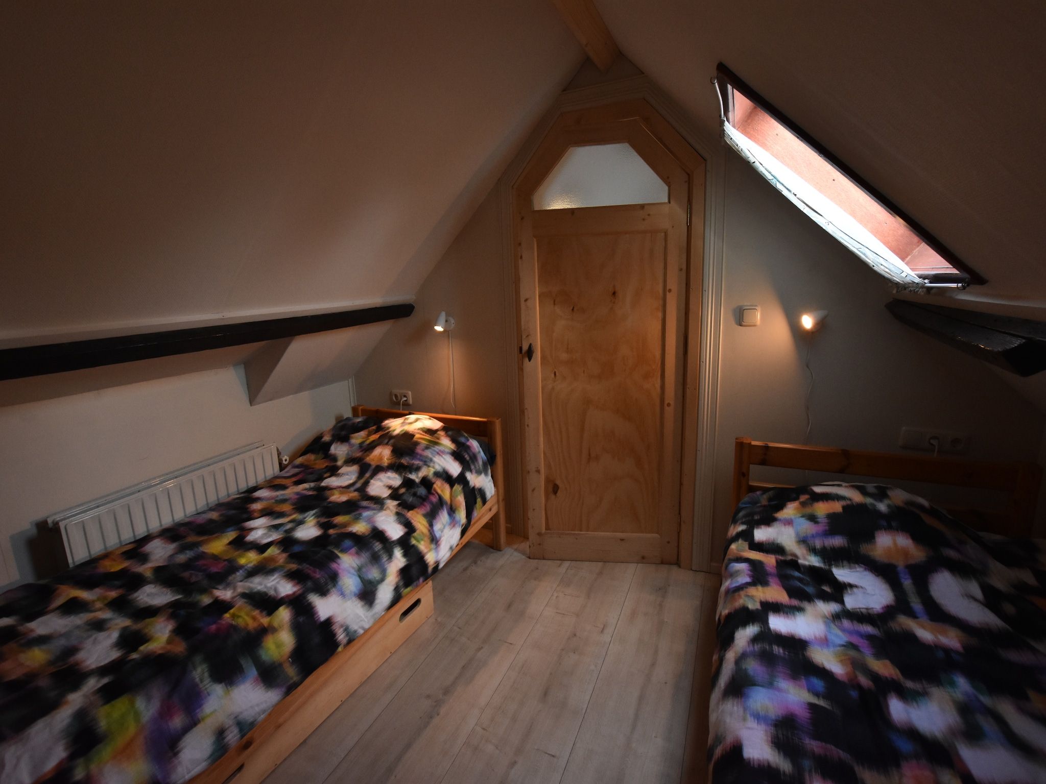 Een slaapkamer van Knook in Nieuwvliet