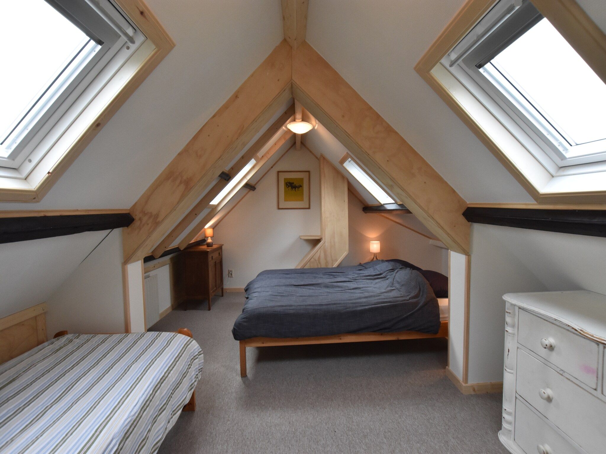 Een slaapkamer van Knook in Nieuwvliet