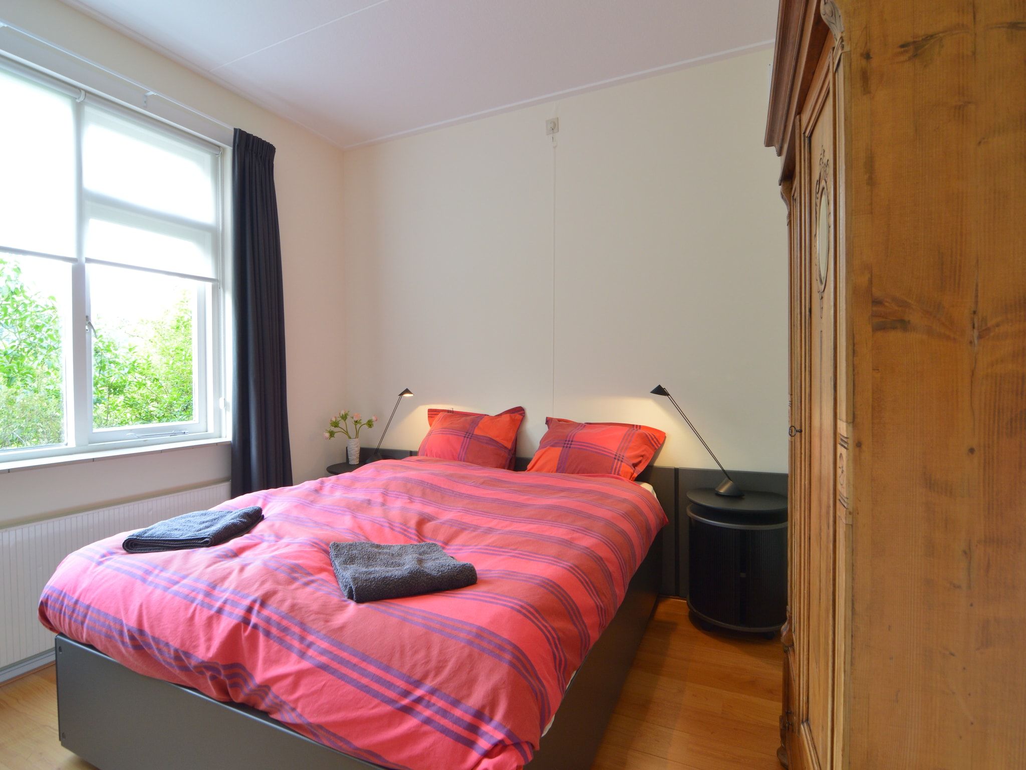 Een slaapkamer van Huus in 't Hagt in Aalten