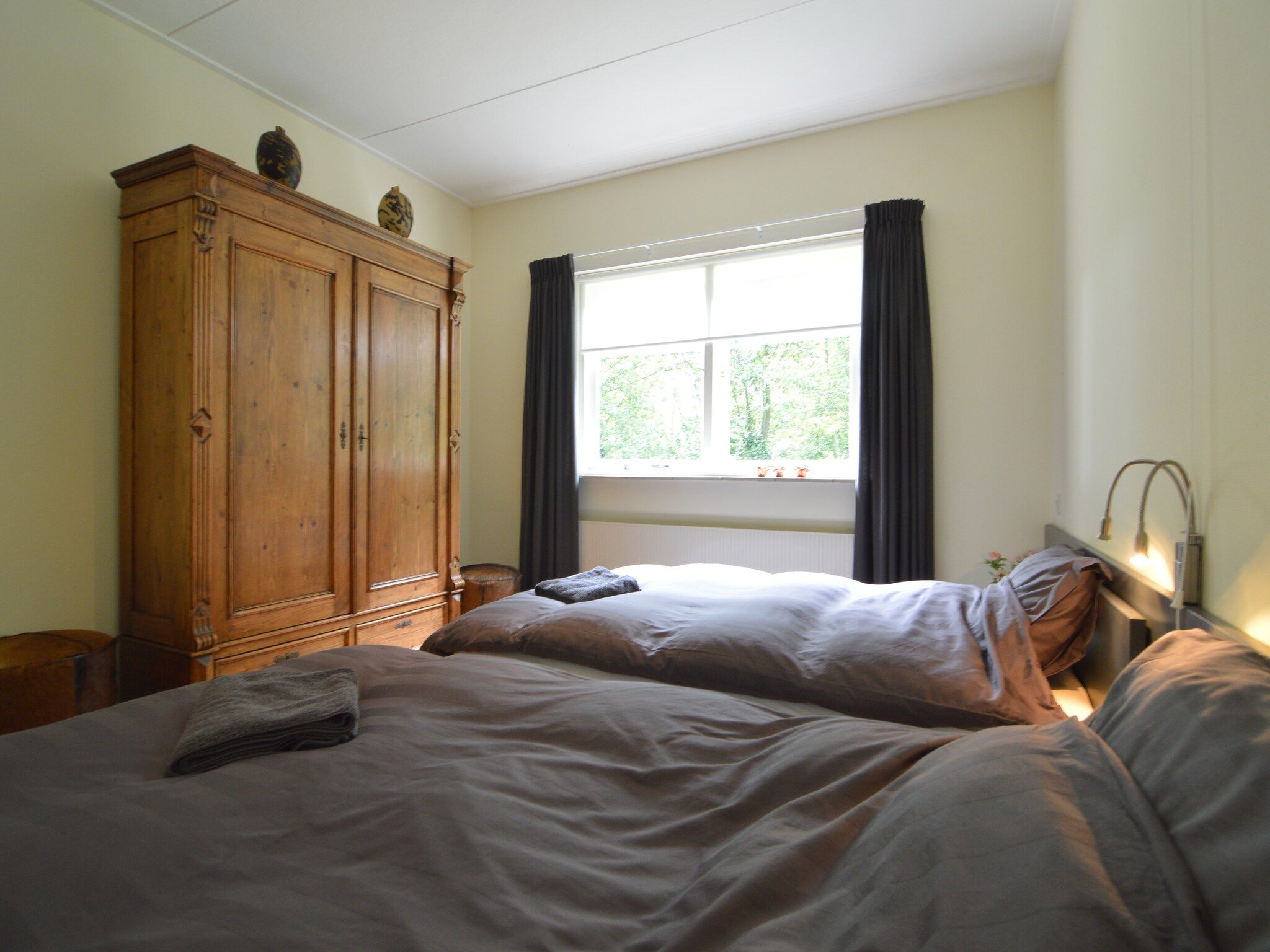 Een slaapkamer van Huus in 't Hagt in Aalten