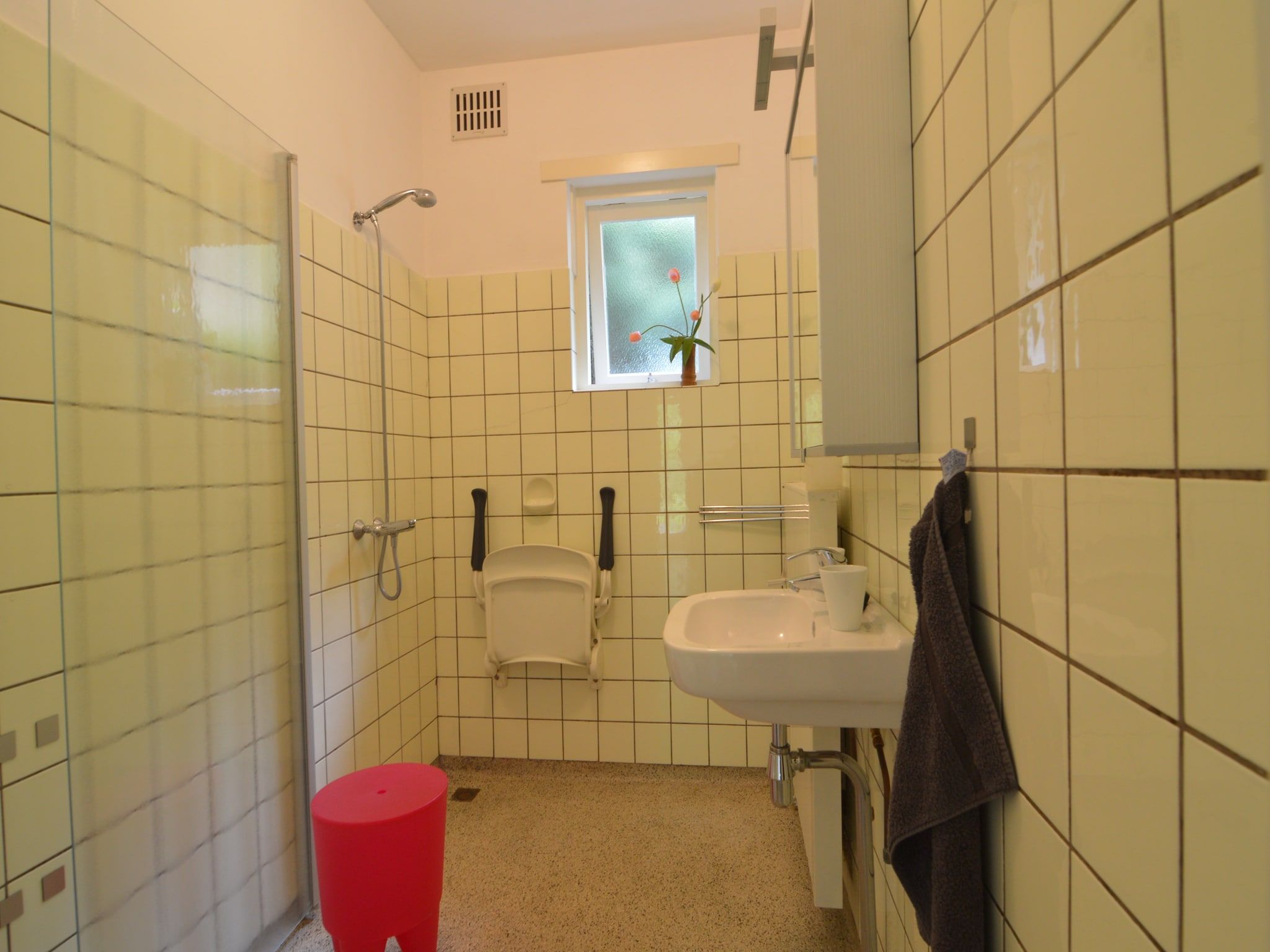 De badkamer van Huus in 't Hagt in Aalten